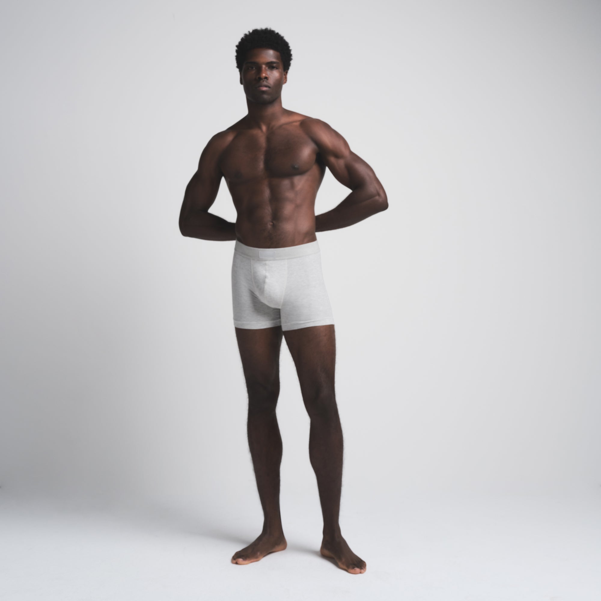 SKIMS COTTON MENS 3″ BOXER BRIEF 5-PACK | HEATHER MULTI - Mind Türkiye