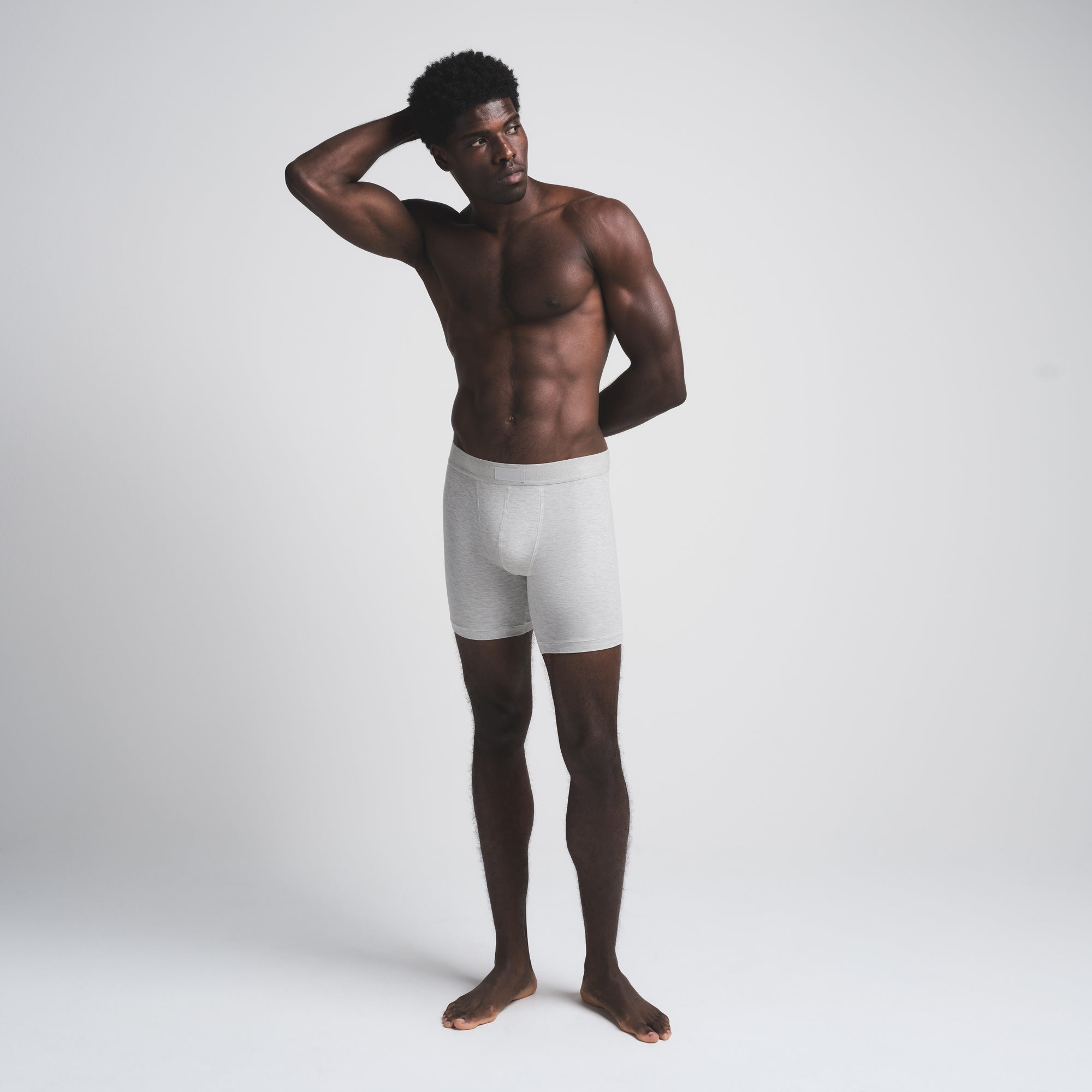 SKIMS COTTON MENS 5″ BOXER BRIEF 5-PACK | HEATHER MULTI - Mind Türkiye