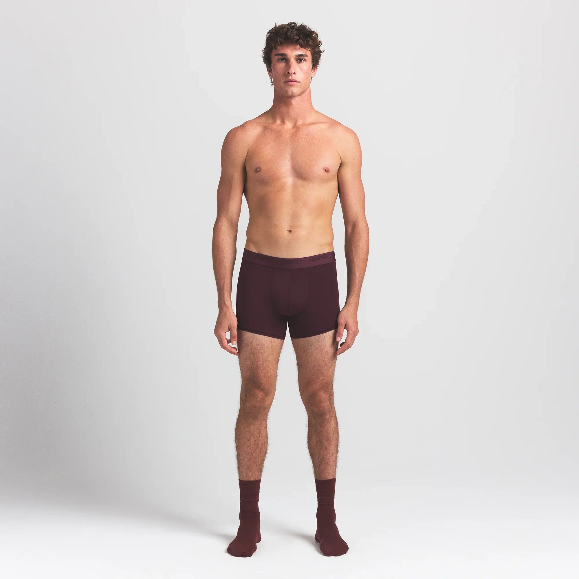 SKIMS STRETCH MENS 3″ BOXER BRIEF | CURRANT - Mind Türkiye