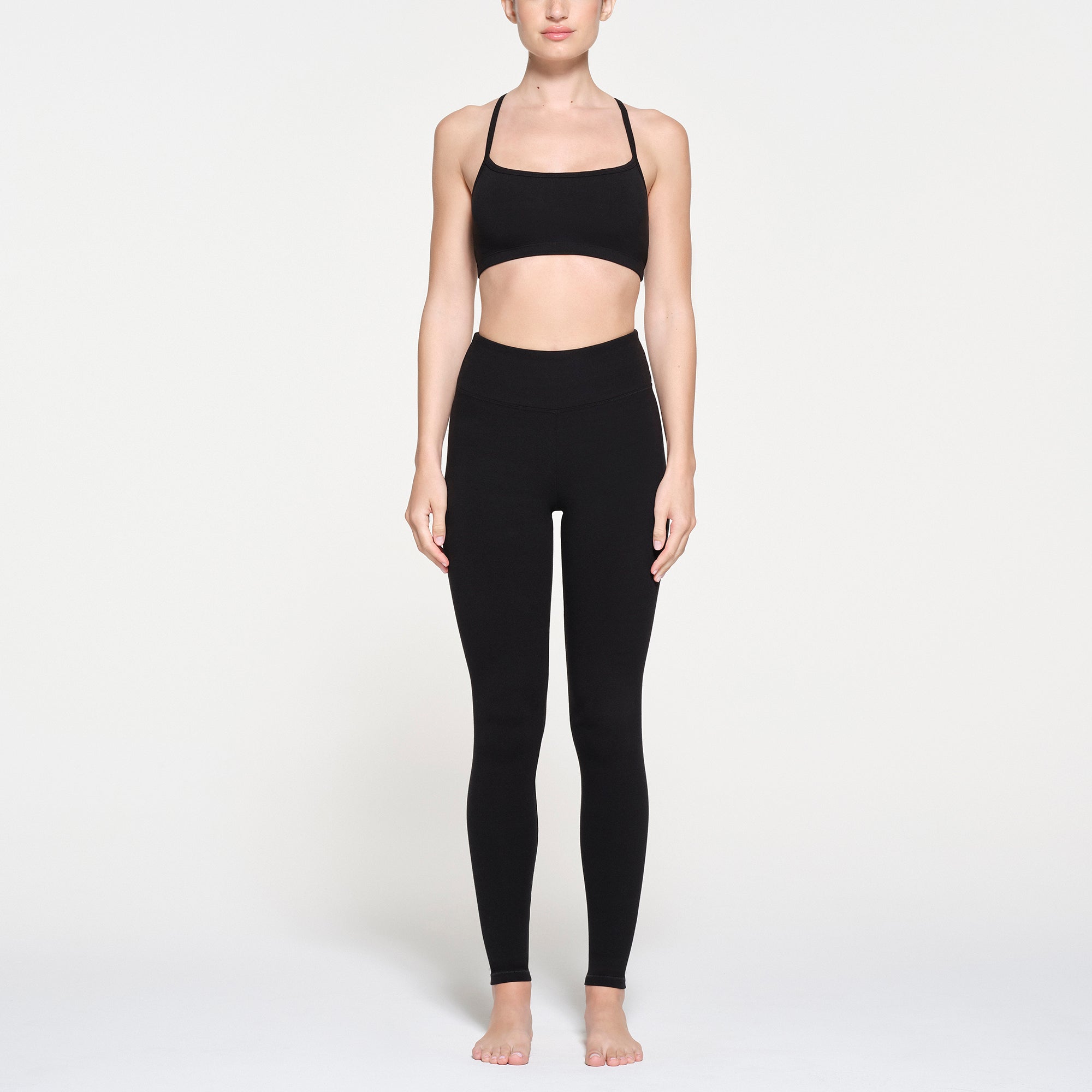 SKIMS OUTDOOR HIGH-WAISTED BANDED LEGGING | ONYX - Mind Türkiye