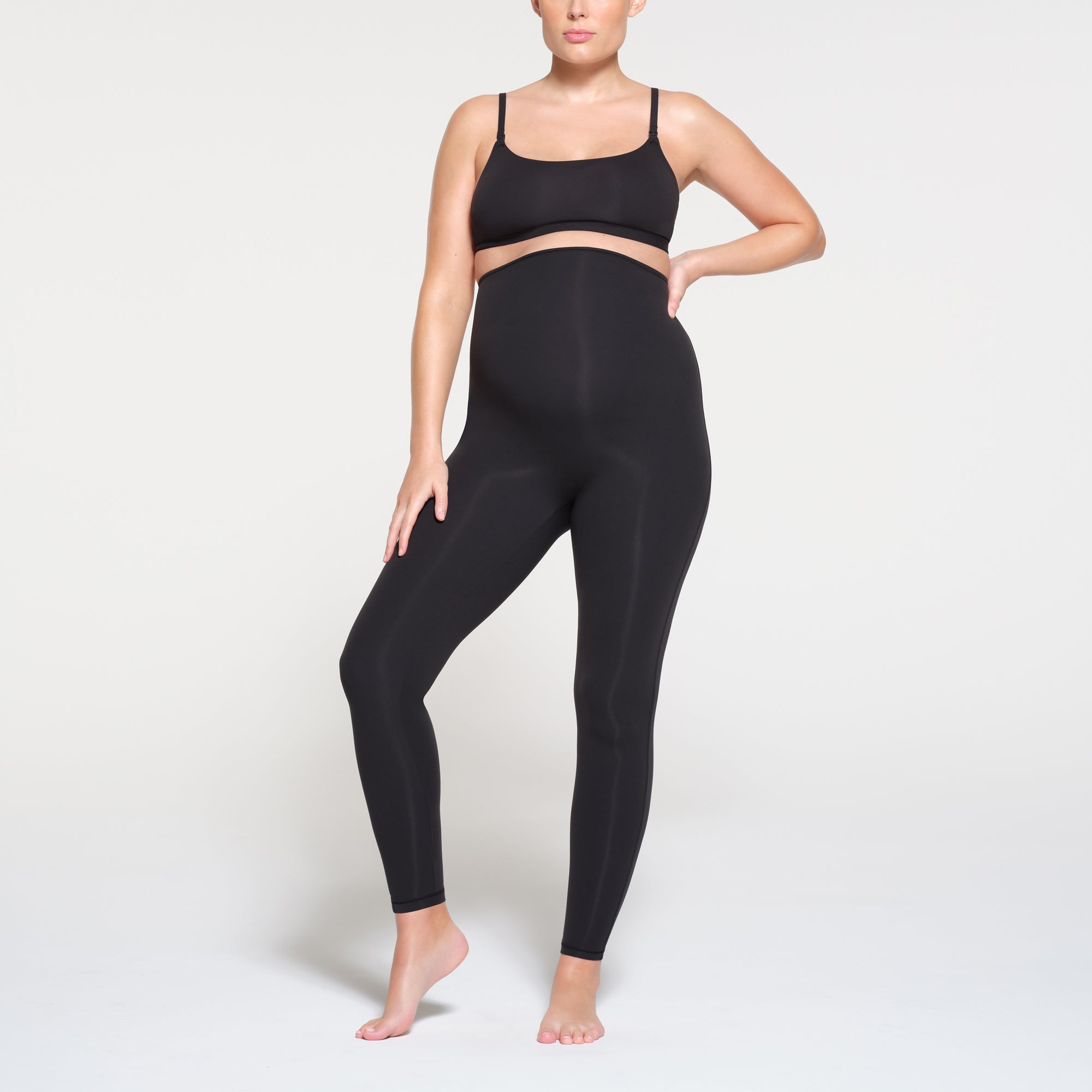 SKIMS FITS EVERYBODY MATERNITY HIGH-WAISTED LEGGING | ONYX - Mind Türkiye