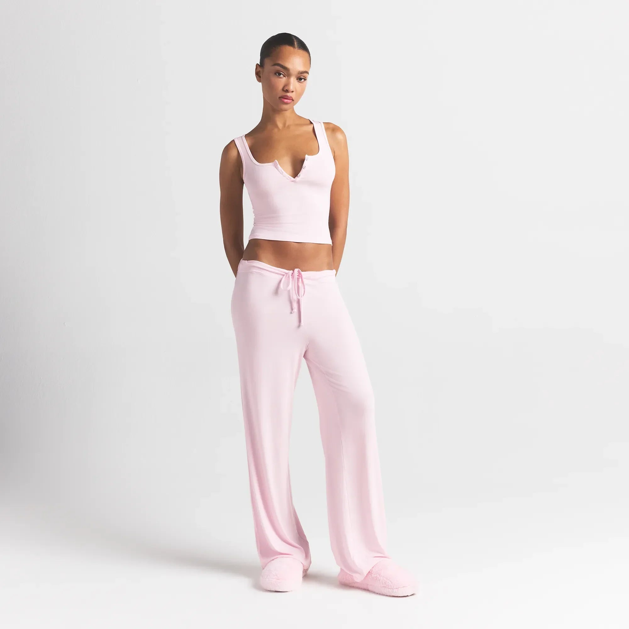 SKIMS SLEEP STRAIGHT LEG PANT | BLOOM - Mind Türkiye