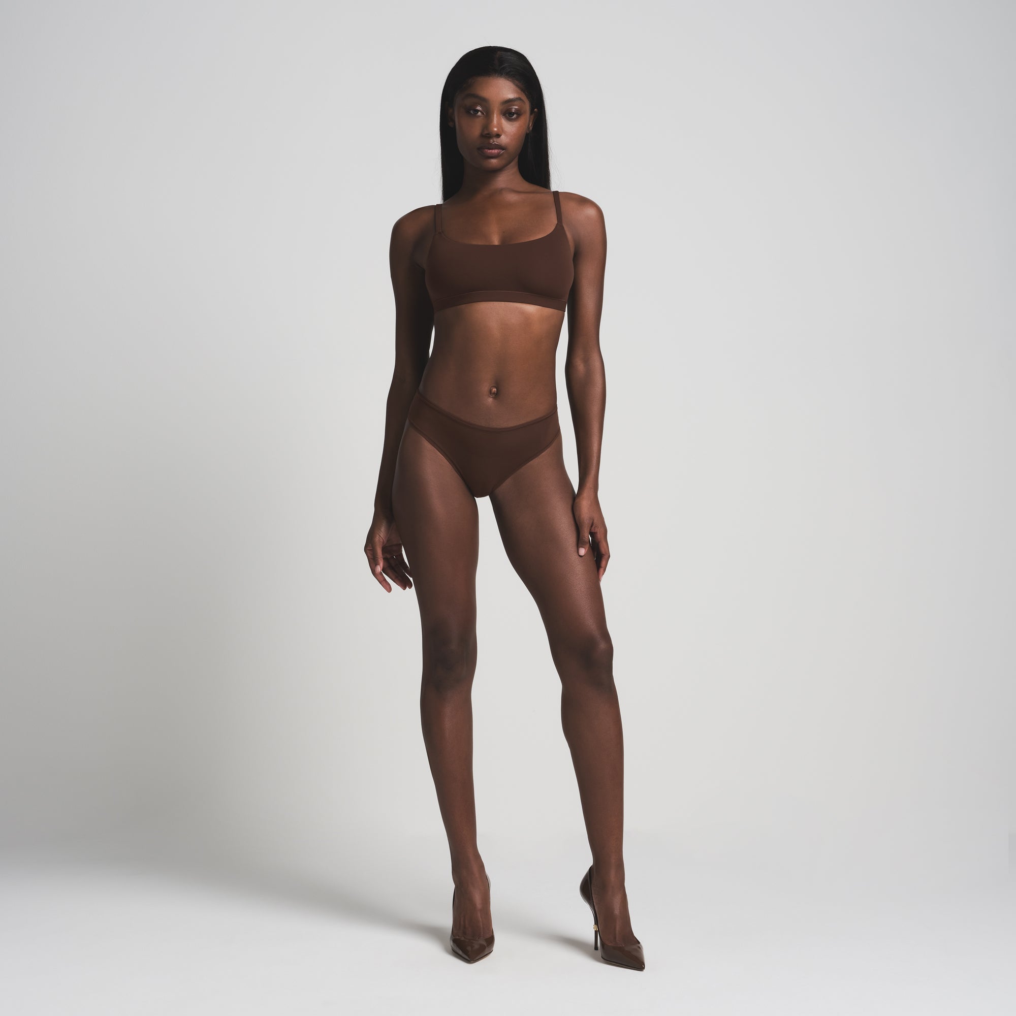 SKIMS FITS EVERYBODY SCOOP BRALETTE | COCOA - Mind Türkiye