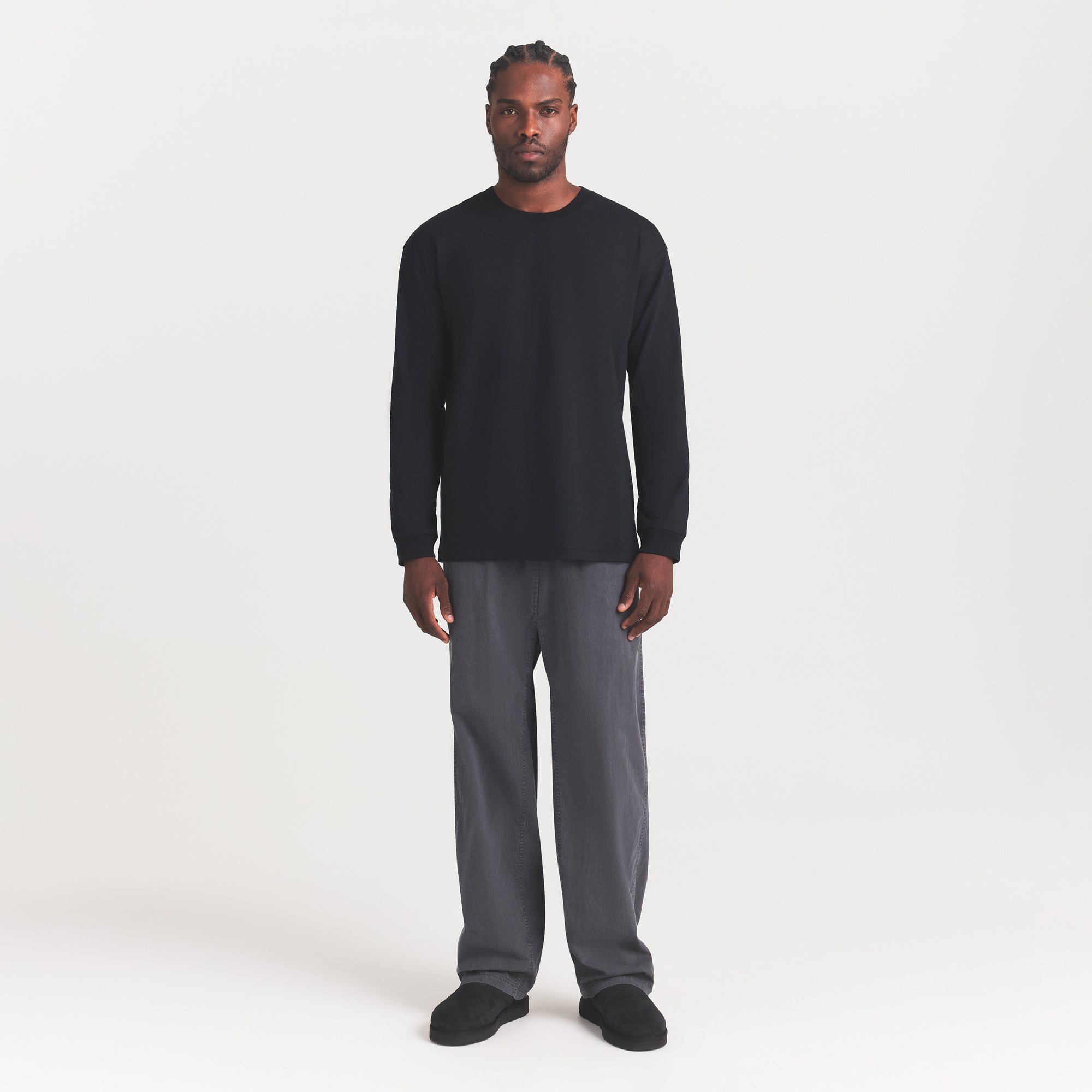 SKIMS WOVEN MENS PULL-ON PANT | ASH - Mind Türkiye