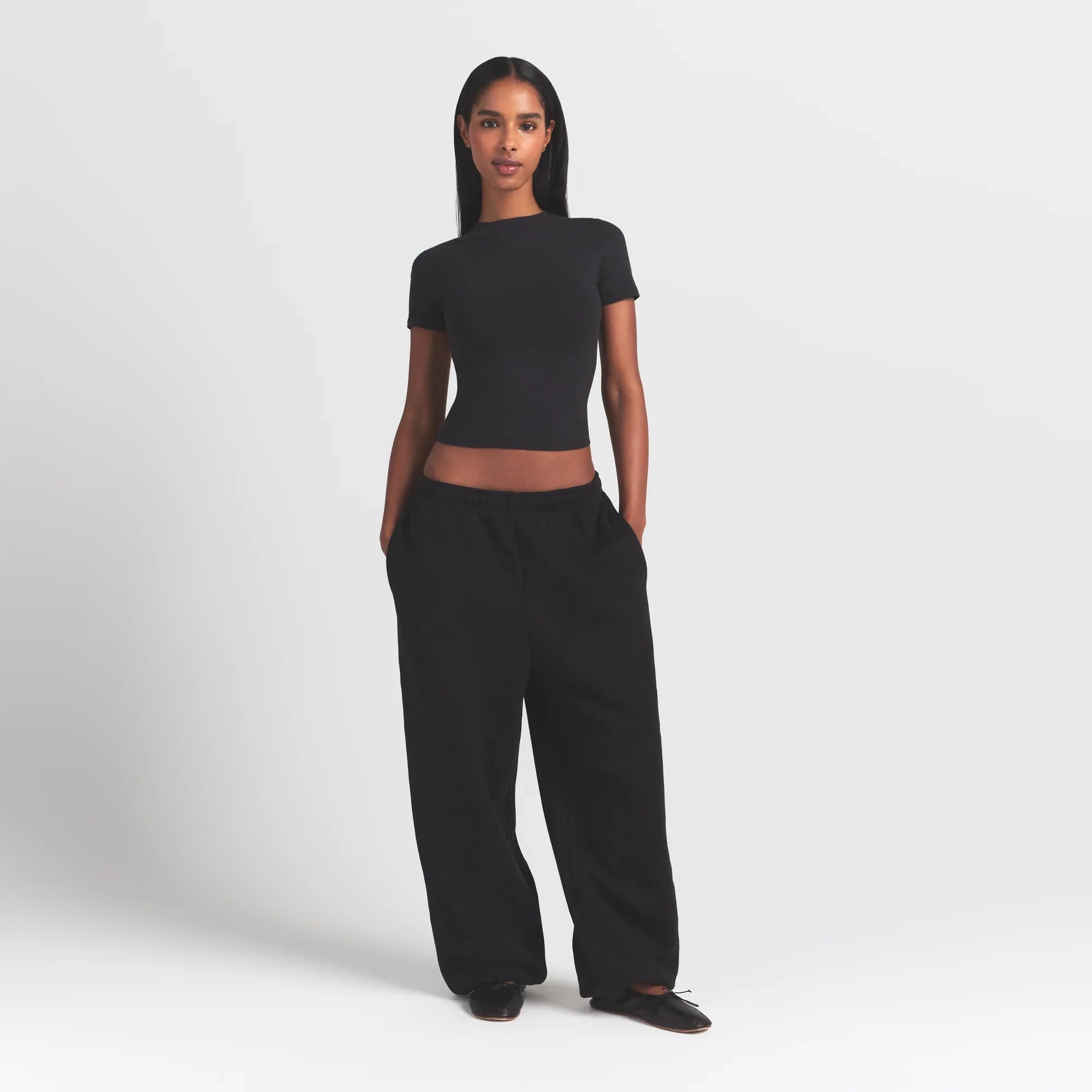 SKIMS HEAVYWEIGHT FLEECE OVERBedenD JOGGER | ONYX - Mind Türkiye