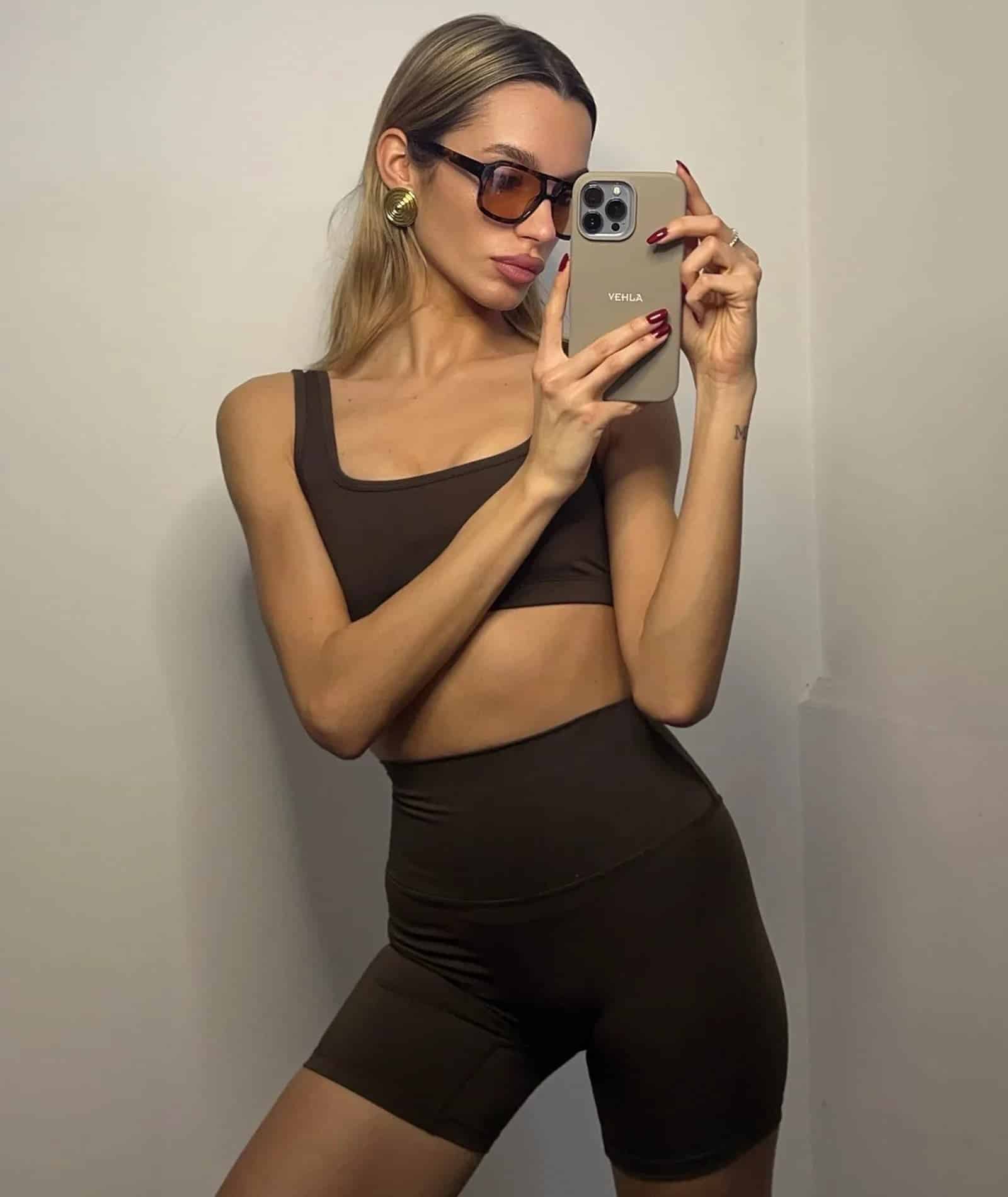 VEHLA BIKE SHORTS – CHOC – Şort - Mind Türkiye