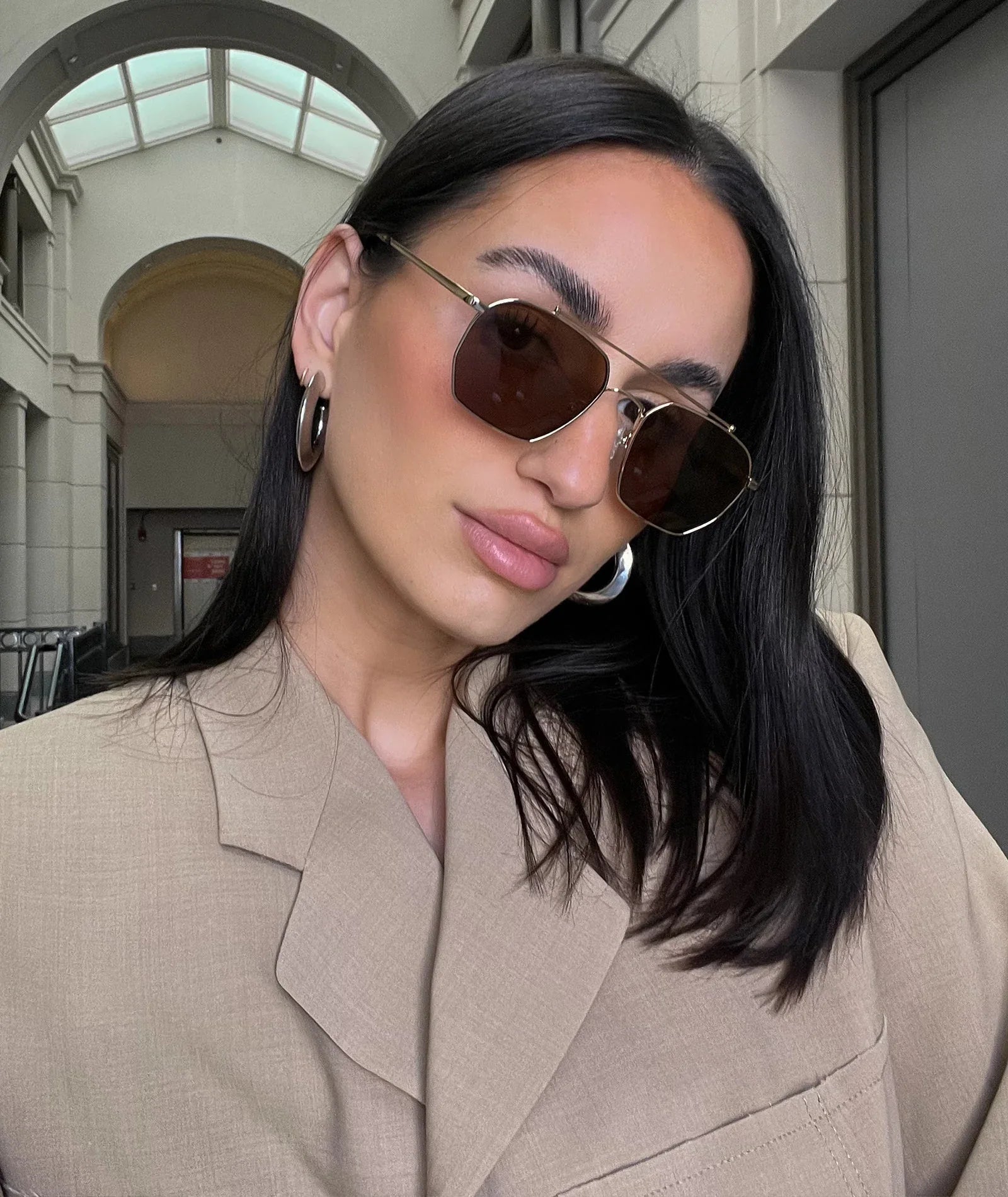 VEHLA Bowie – Gold/Choc – Gözlük - Mind Türkiye