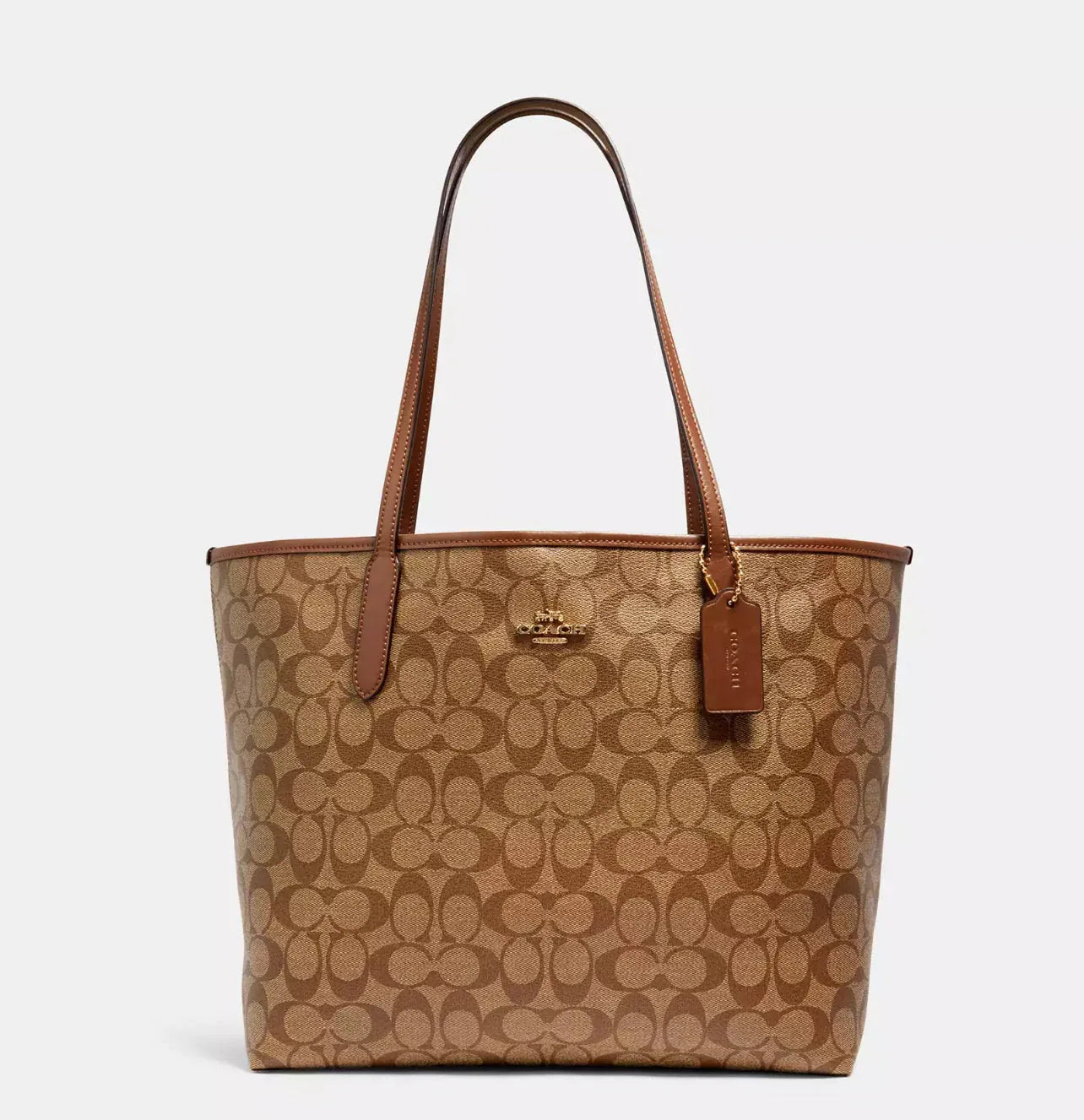 Coach City Tote Leather Bag - Mind Türkiye