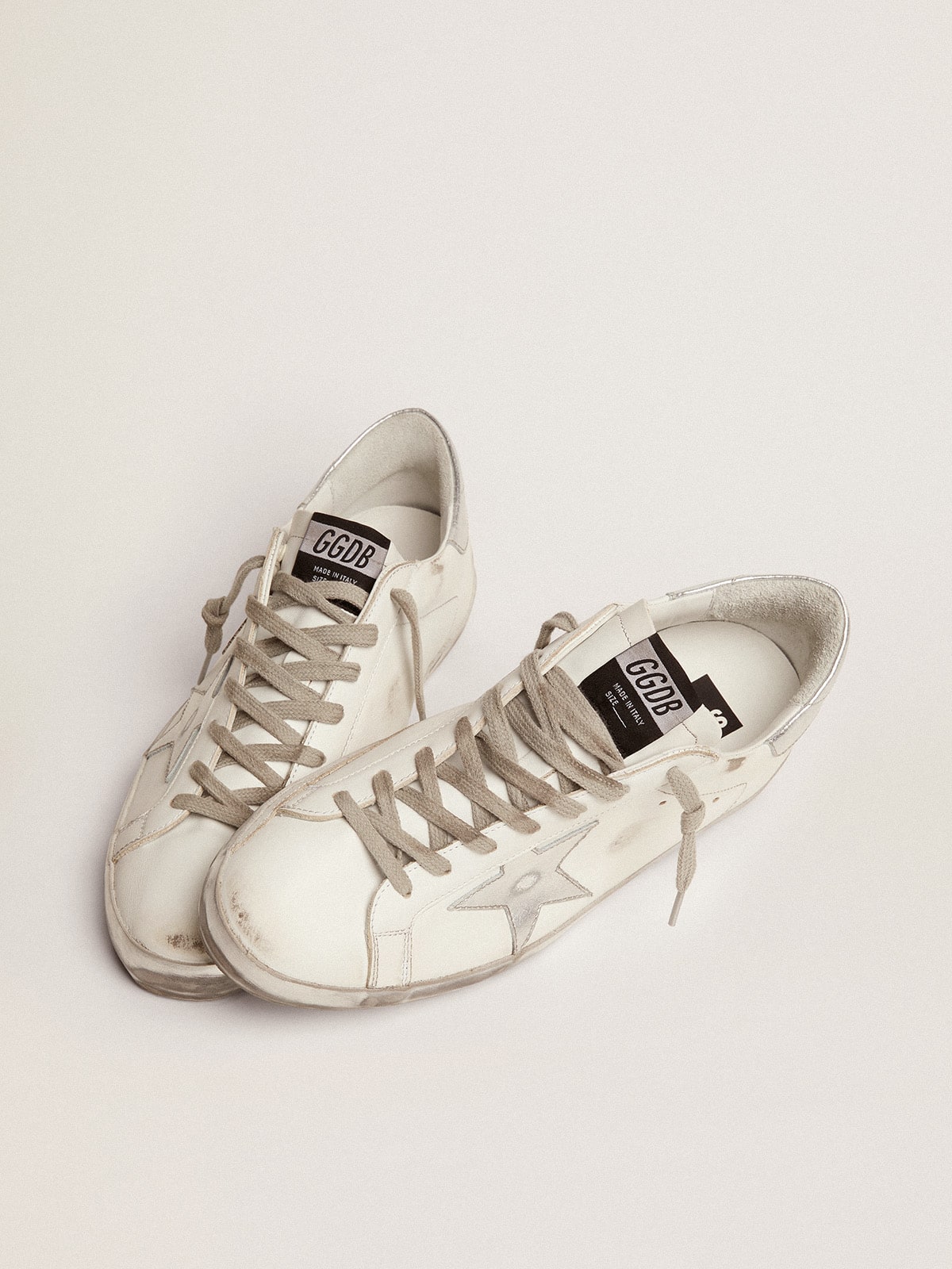 Golden Goose Men’s Super-Star With Laminated Star And Heel Tab - Mind Türkiye