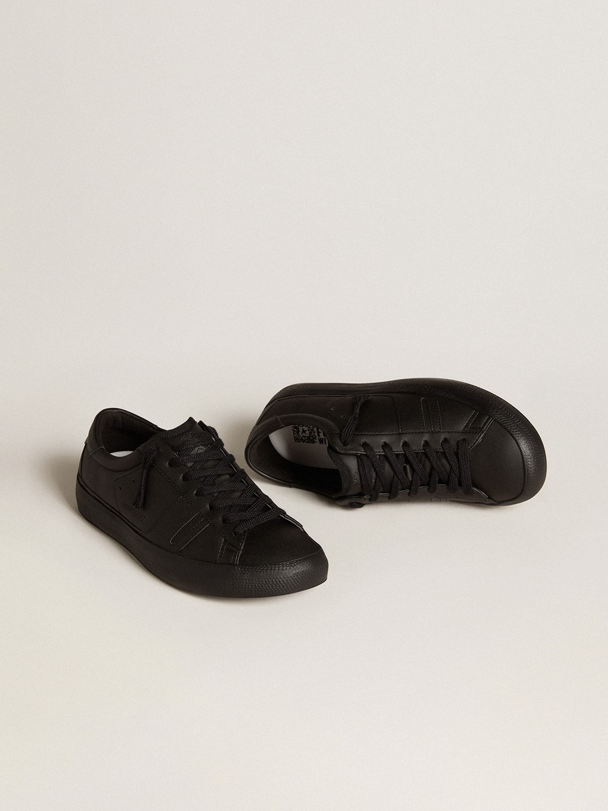 Golden Goose Yatay Model 1B Sustainable Sneakers With Bio-Based Upper And Black Y - Mind Türkiye