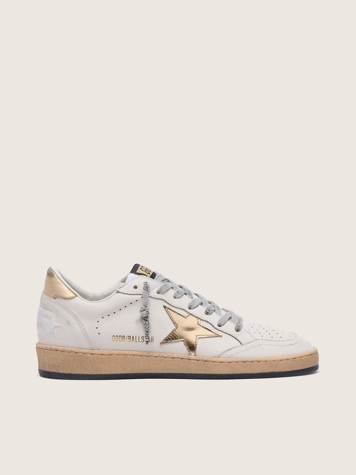 Golden Goose Women’s Ball Star With Gold Star And Heel Tab