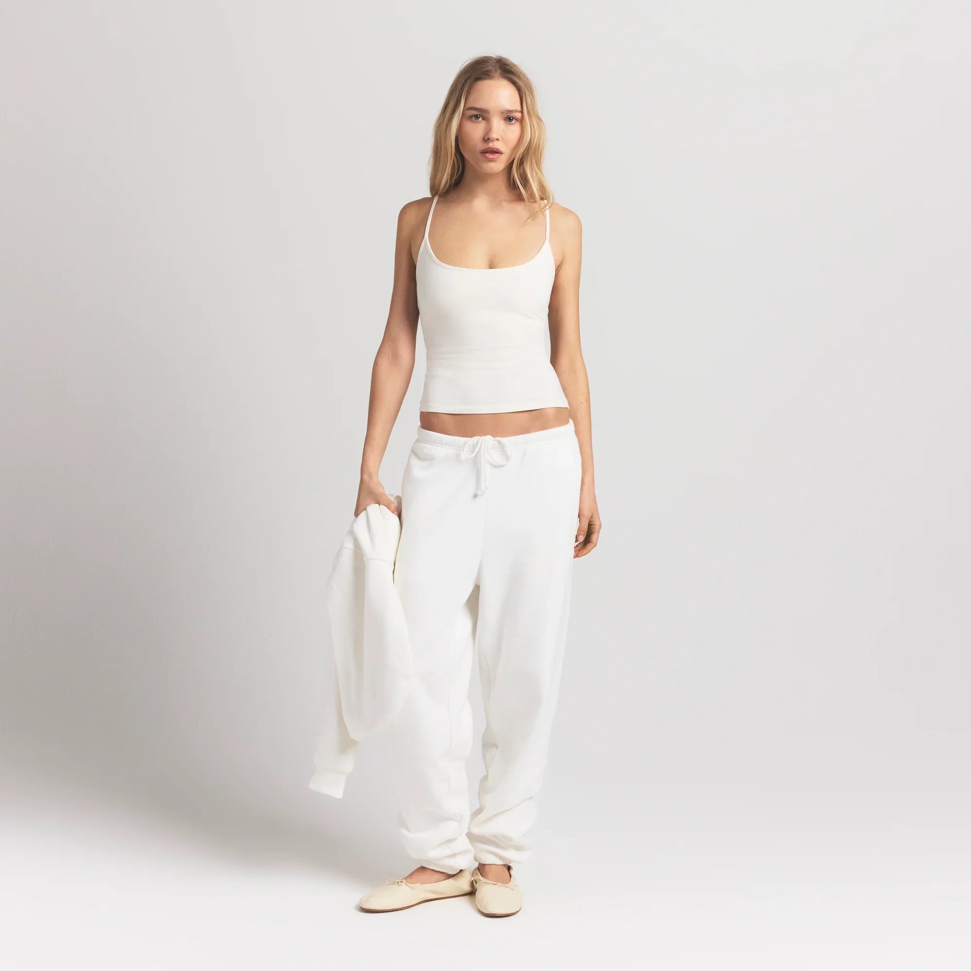 SKIMS COTTON FLEECE CLASSIC JOGGER | MARBLE - Mind Türkiye