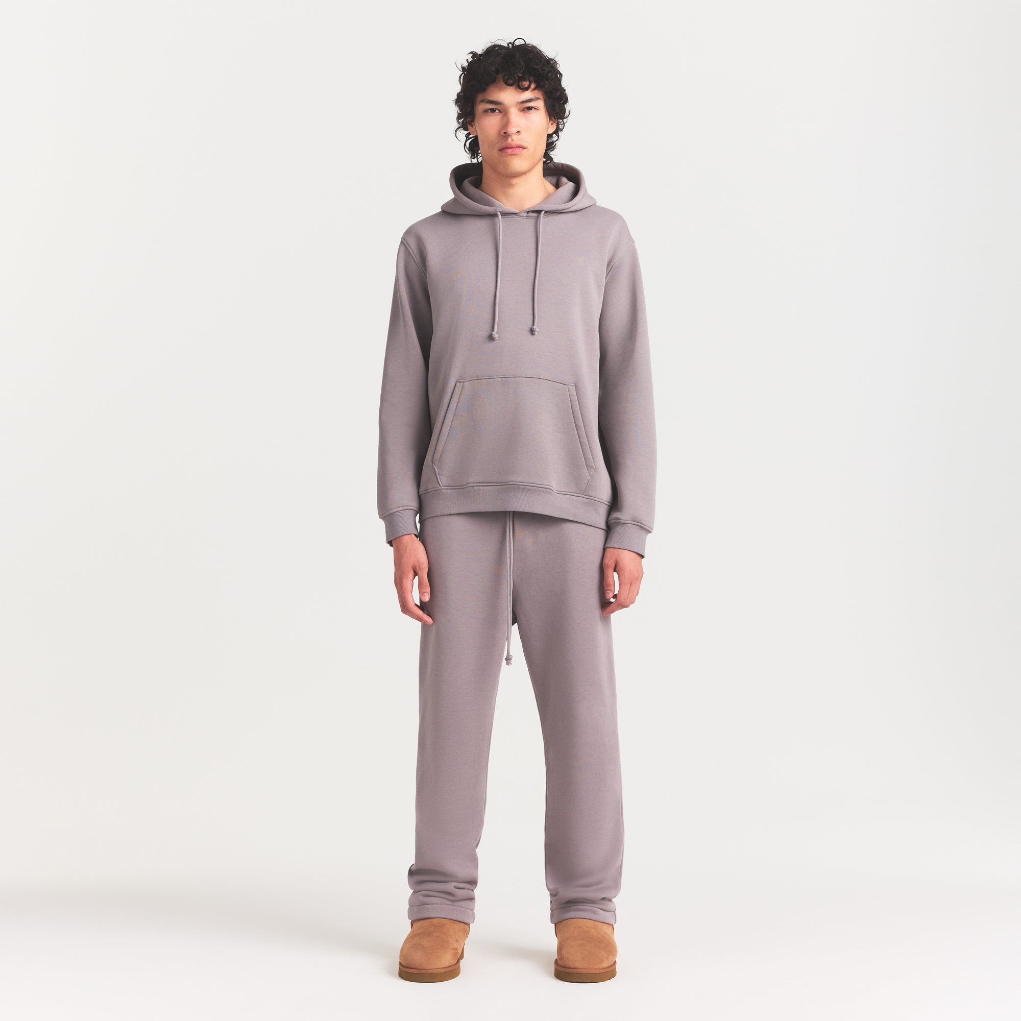 SKIMS FLEECE LOUNGE MENS CLASSIC STRAIGHT LEG PANT | SHADOW - Mind Türkiye