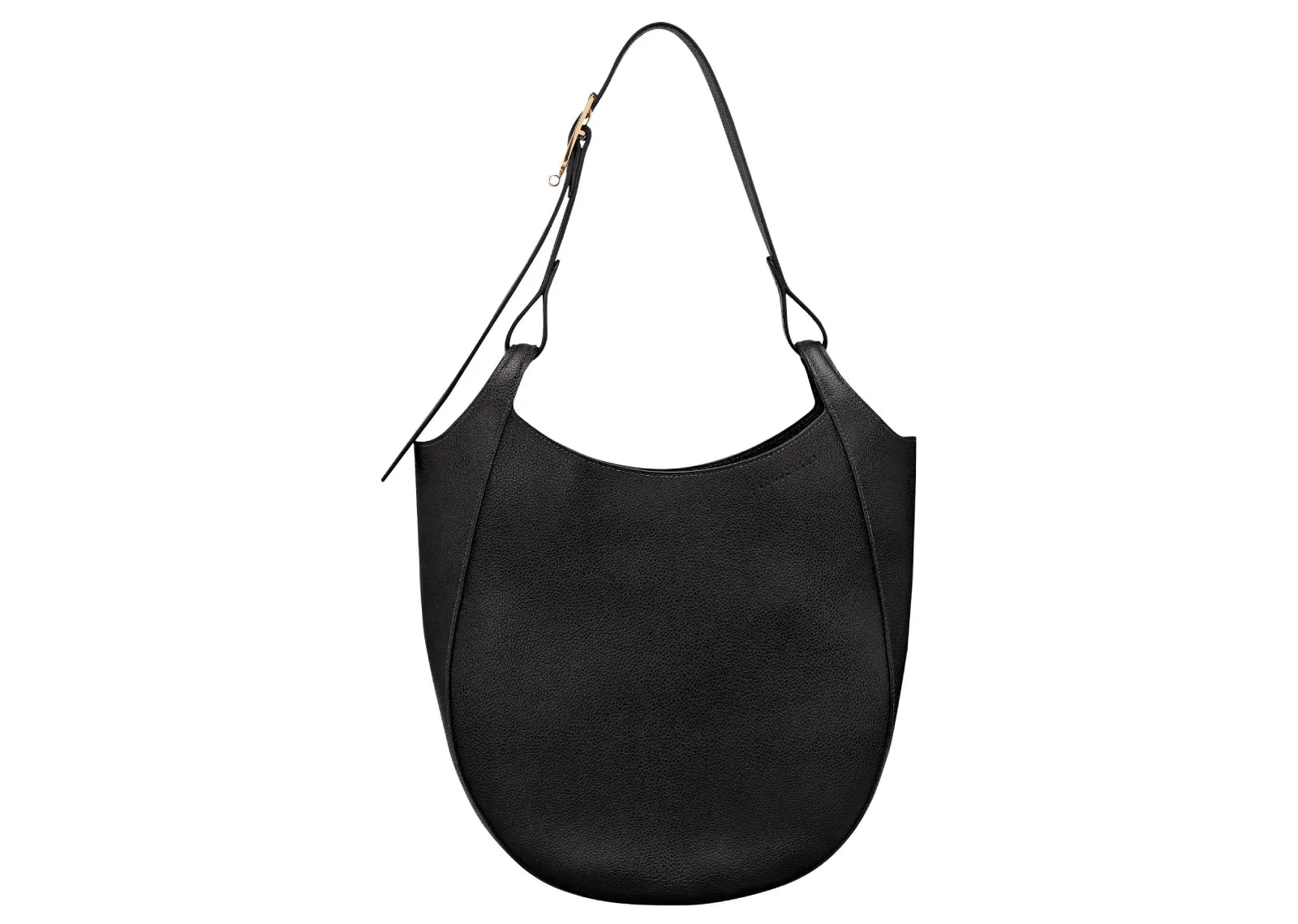 Longchamp Le Foulonné Lare Hobo Bag Black - Mind Türkiye