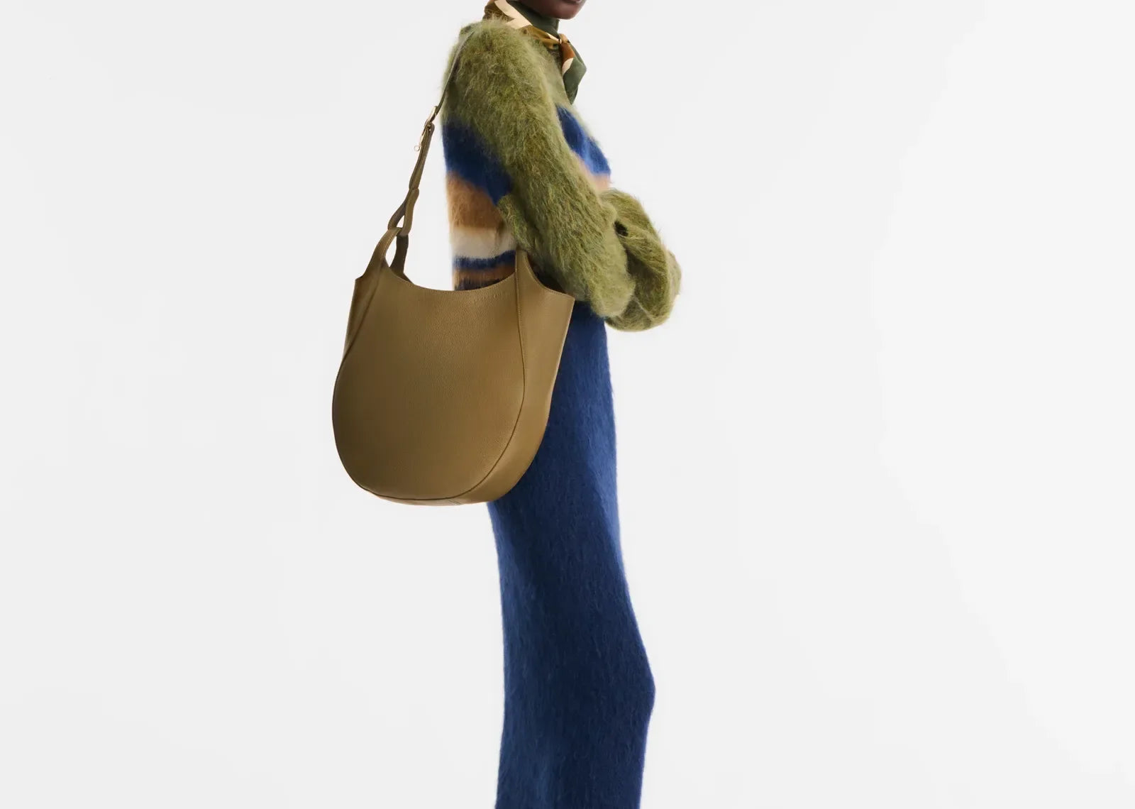 Longchamp Le Foulonné Lare Hobo Bag Caper - Mind Türkiye