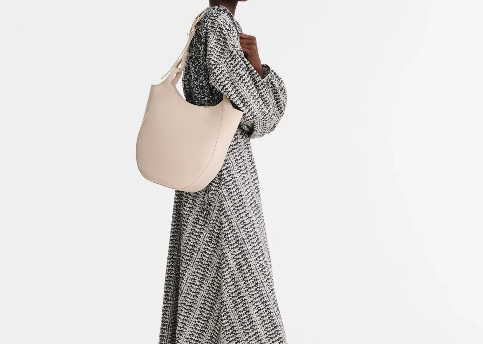 Longchamp Le Foulonné Lare Hobo Bag Paper - Mind Türkiye