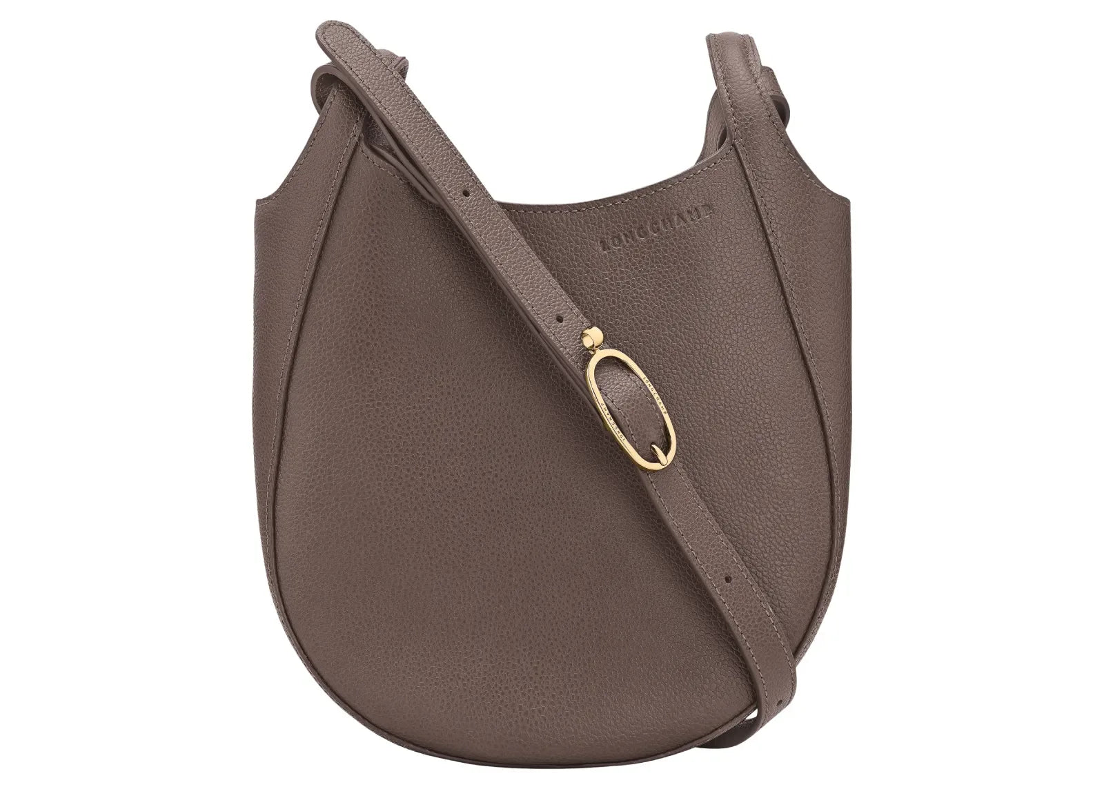 Longchamp Le Foulonné Small Crossbody Bag Taupe - Mind Türkiye