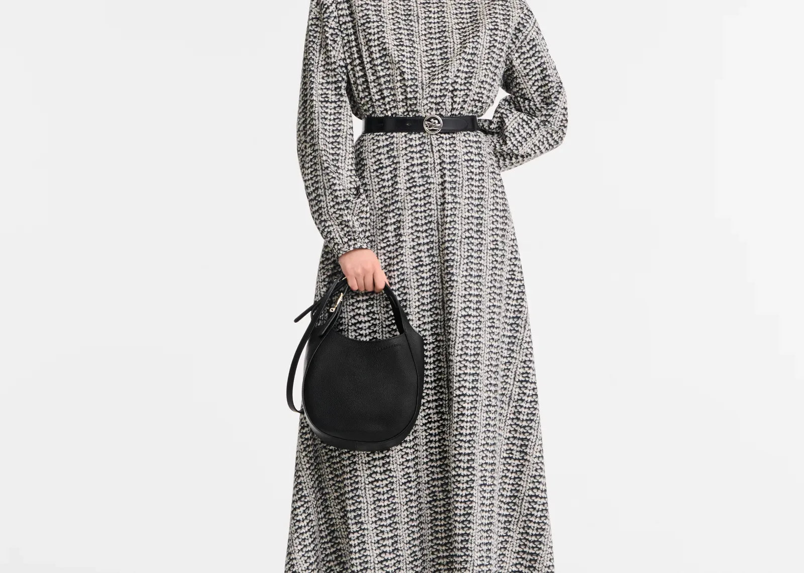 Longchamp Le Foulonné Small Handbag Black - Mind Türkiye