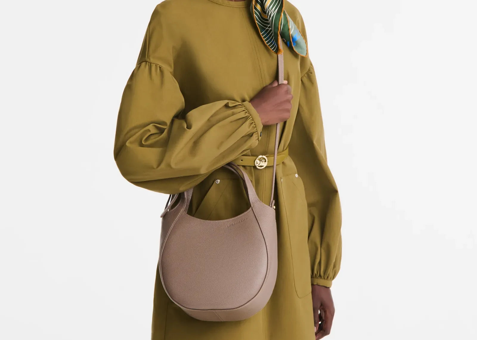 Longchamp Le Foulonné Small Handbag Taupe - Mind Türkiye