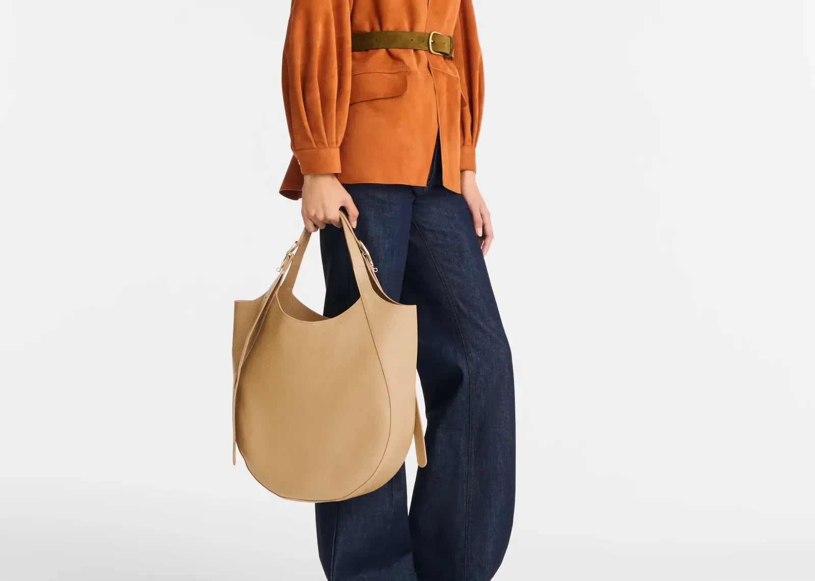 Longchamp Le Foulonné XL Tote Bag Biscuit - Mind Türkiye