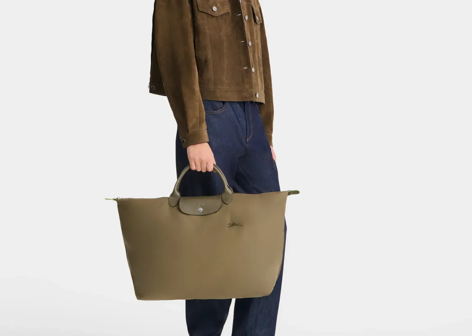 Longchamp Le Pliage Green L Travel Bag Artichoke - Mind Türkiye