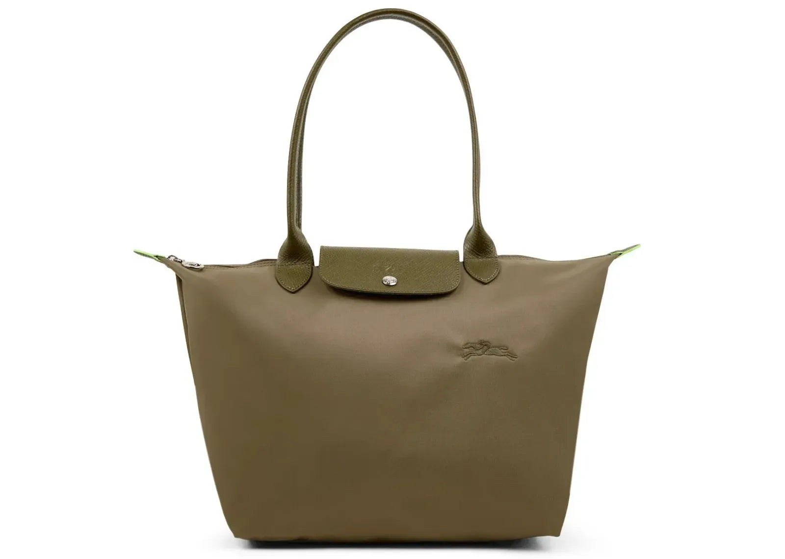 Longchamp Le Pliage Green Large Tote Bag Artichoke