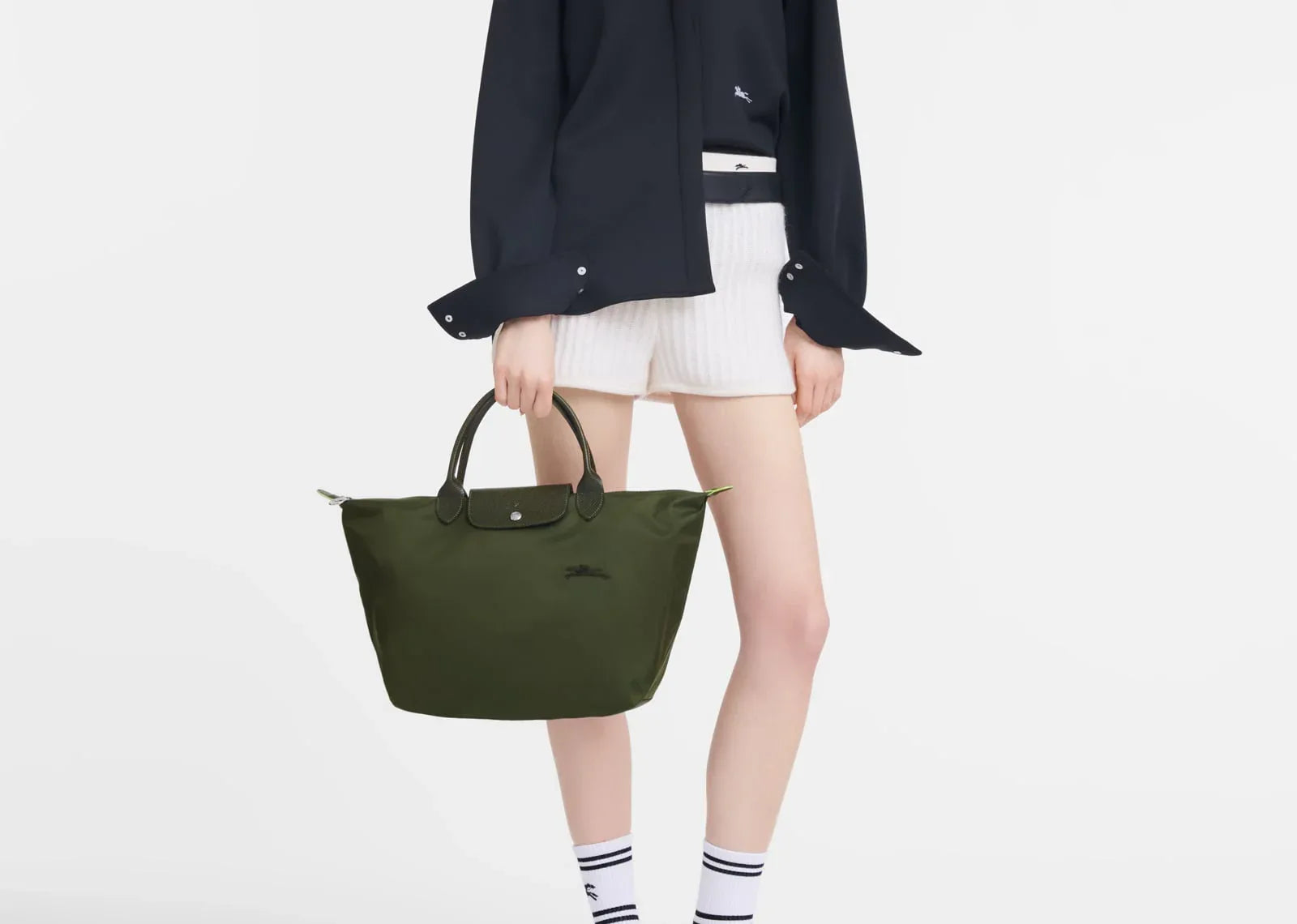 Longchamp Le Pliage Green Medium Handbag Forest - Mind Türkiye