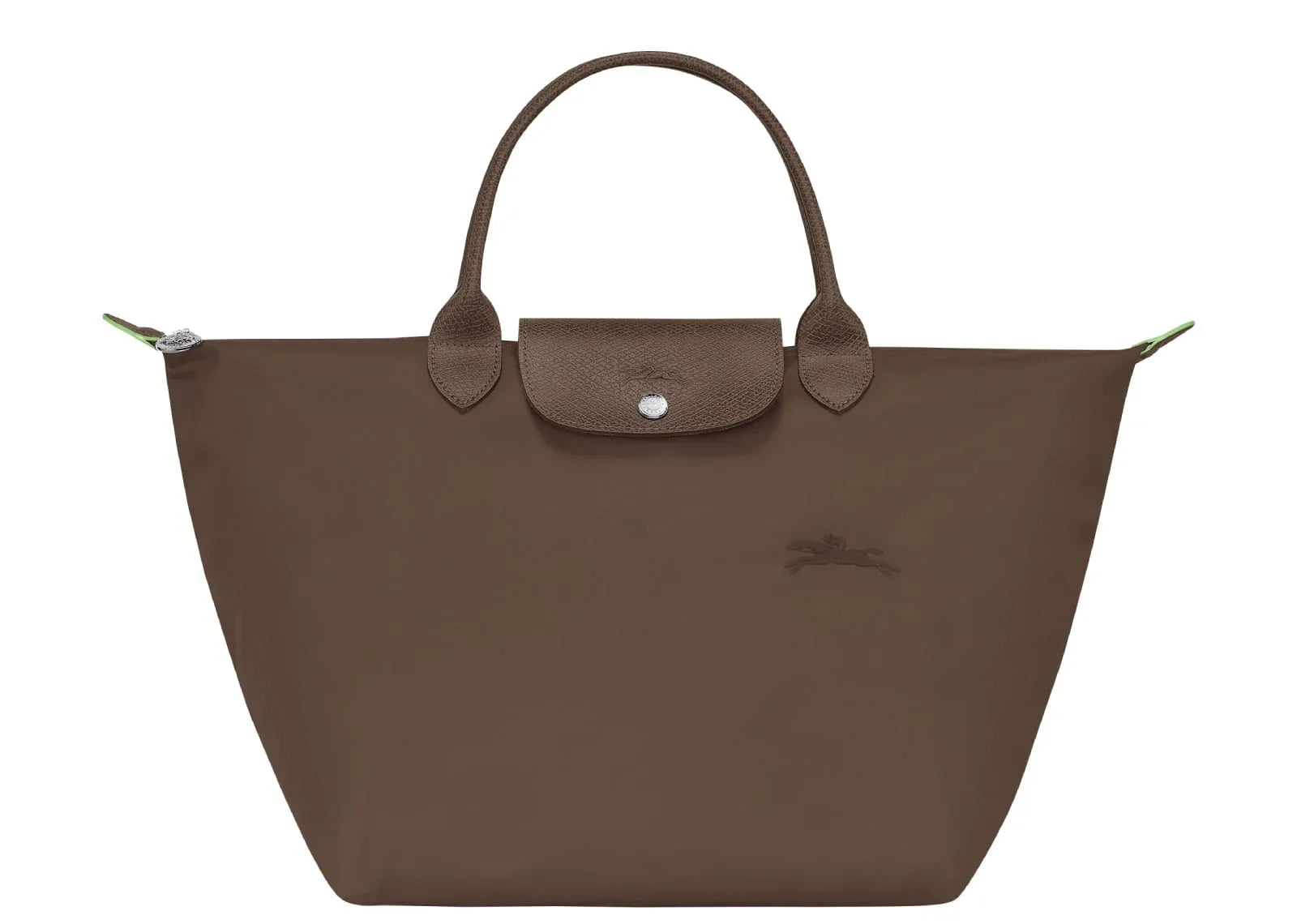 Longchamp Le Pliage Green Medium Handbag Terra