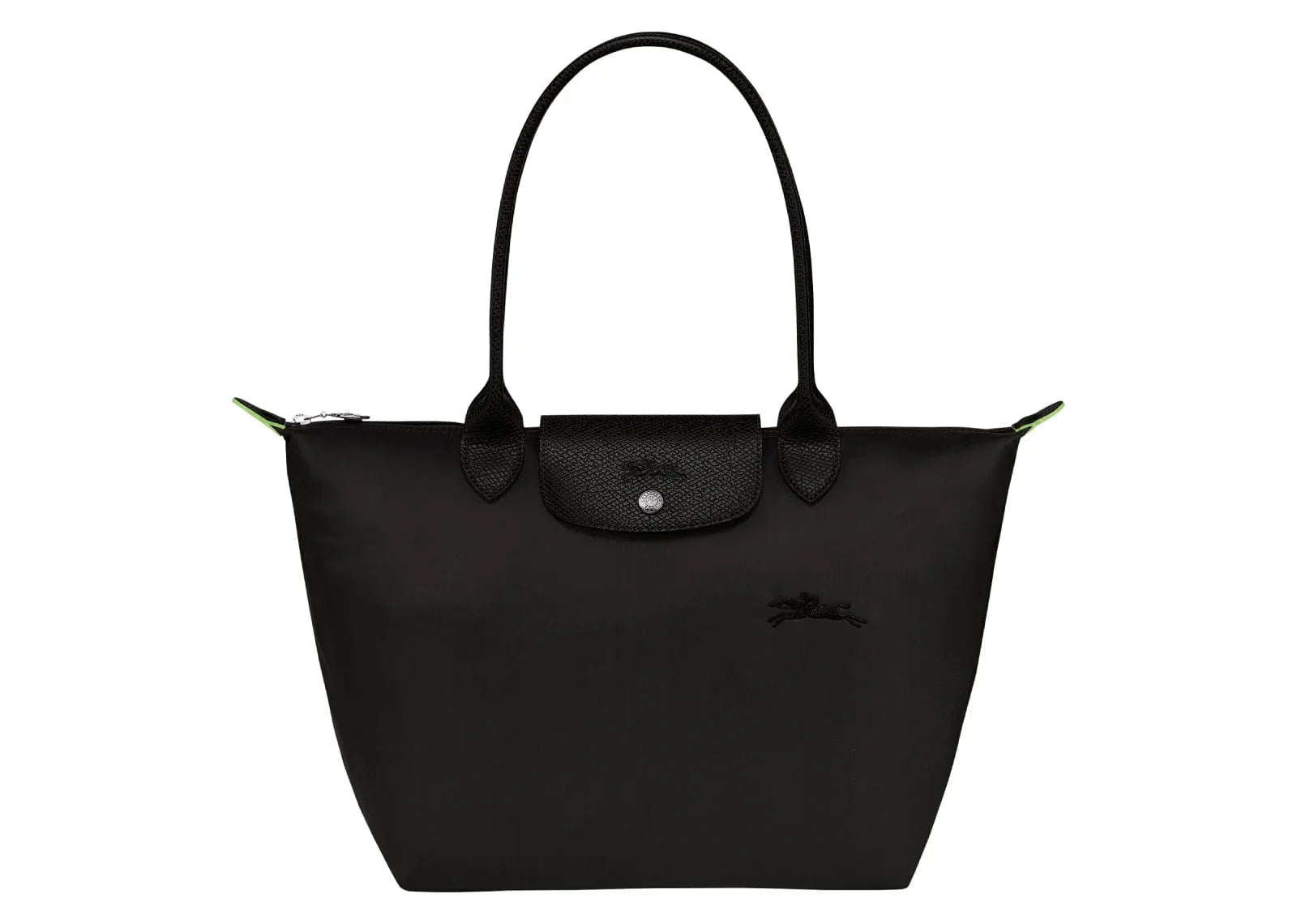 Longchamp Le Pliage Green Medium Tote Bag Black - Mind Türkiye