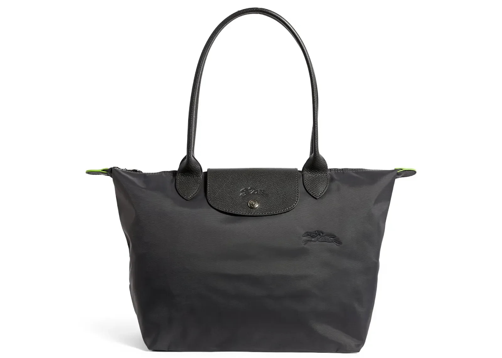 Longchamp Le Pliage Green Medium Tote Bag Graphite - Mind Türkiye