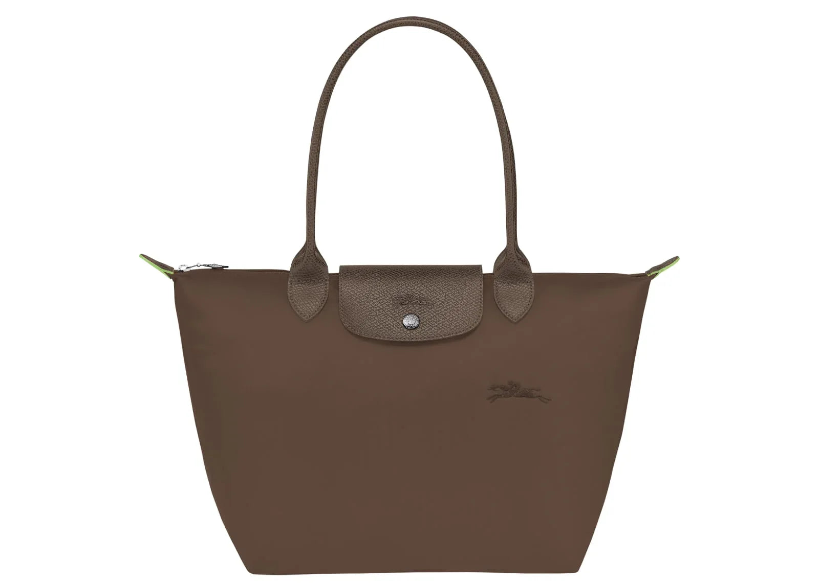 Longchamp Le Pliage Green Medium Tote Bag Terra