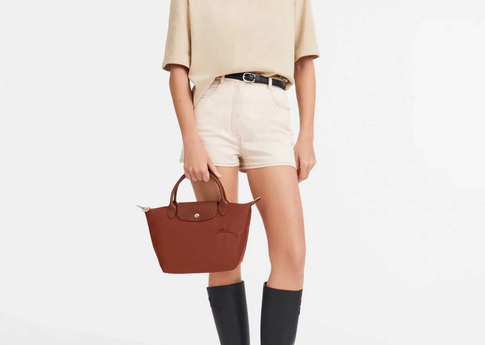 Longchamp Le Pliage Green Small Handbag Chestnut - Mind Türkiye