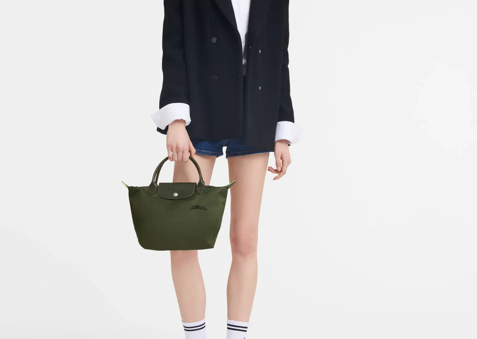 Longchamp Le Pliage Green Small Handbag Forest - Mind Türkiye