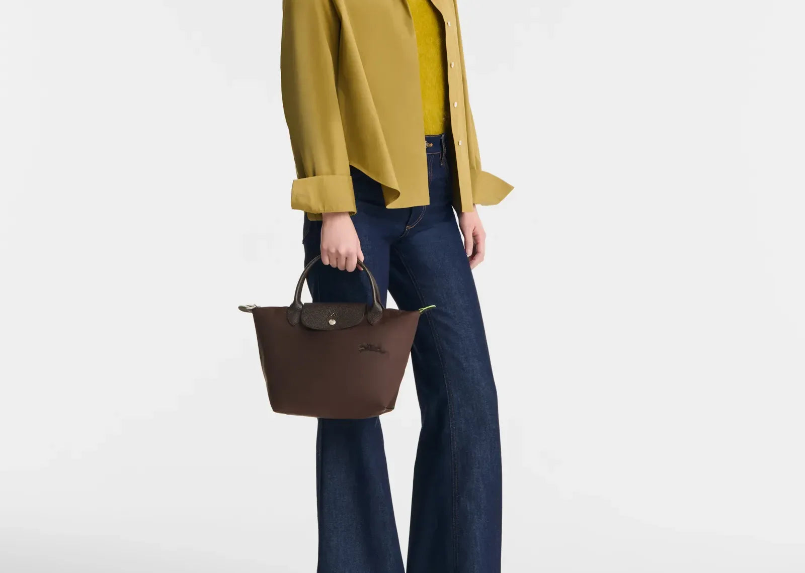 Longchamp Le Pliage Green Small Handbag Mocha - Mind Türkiye