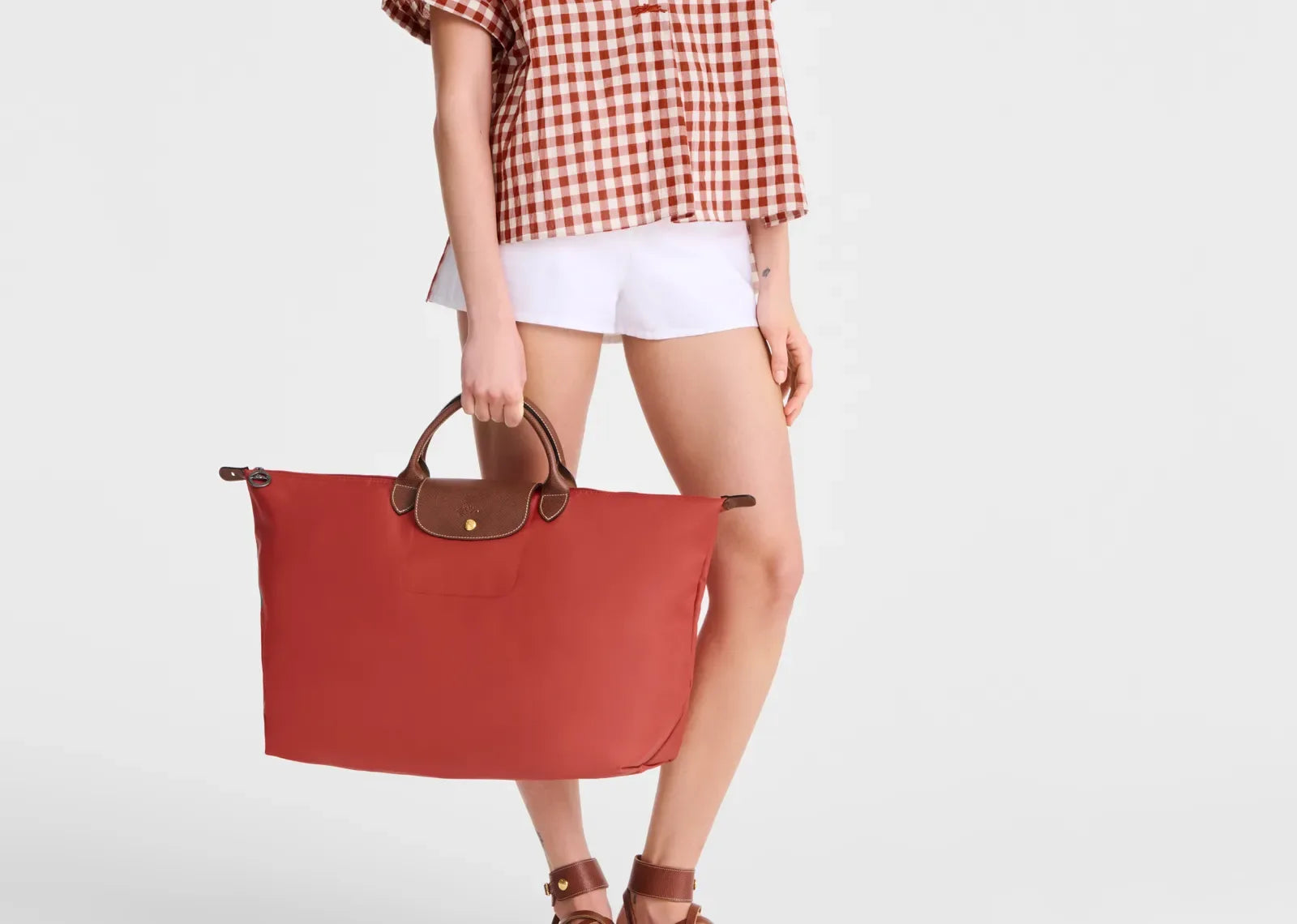 Longchamp Le Pliage Original L Travel Bag Tomato - Mind Türkiye