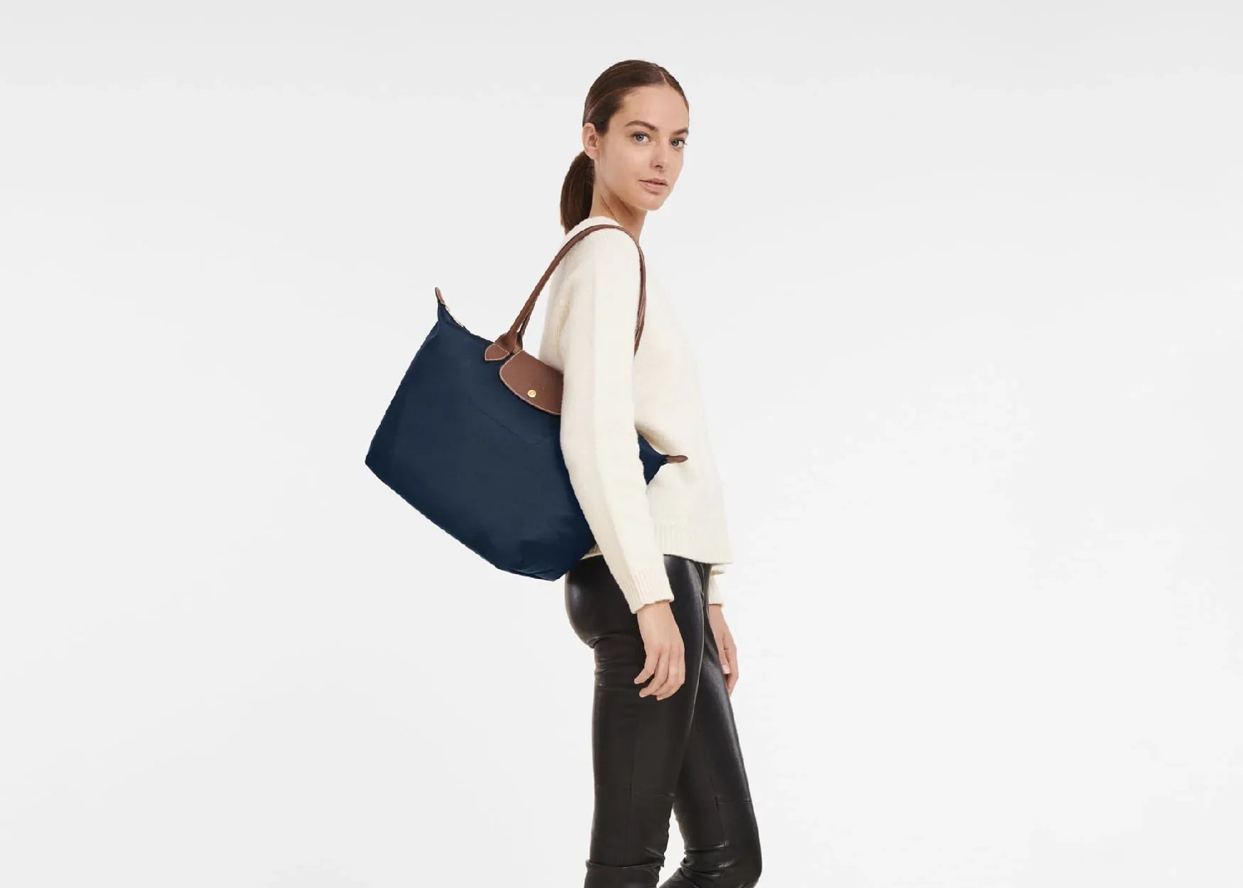 Longchamp Le Pliage Original Large Tote Bag Navy - Mind Türkiye