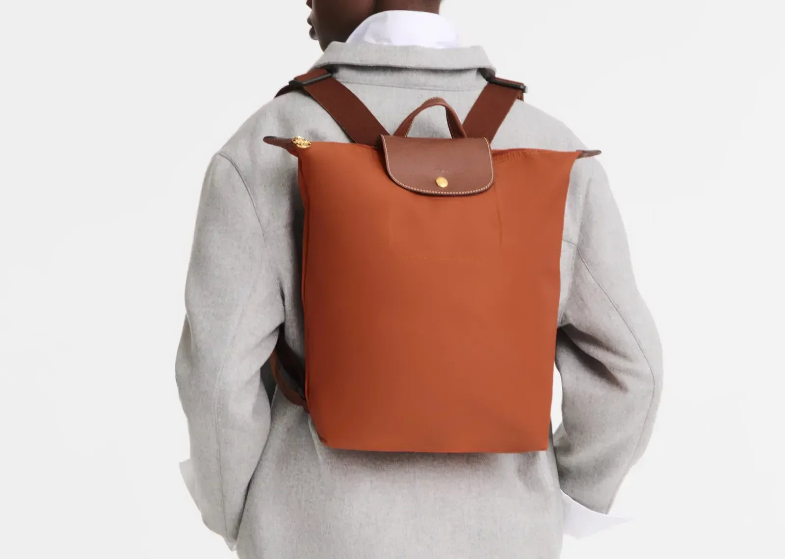 Longchamp Le Pliage Original M Backpack Brick - Mind Türkiye