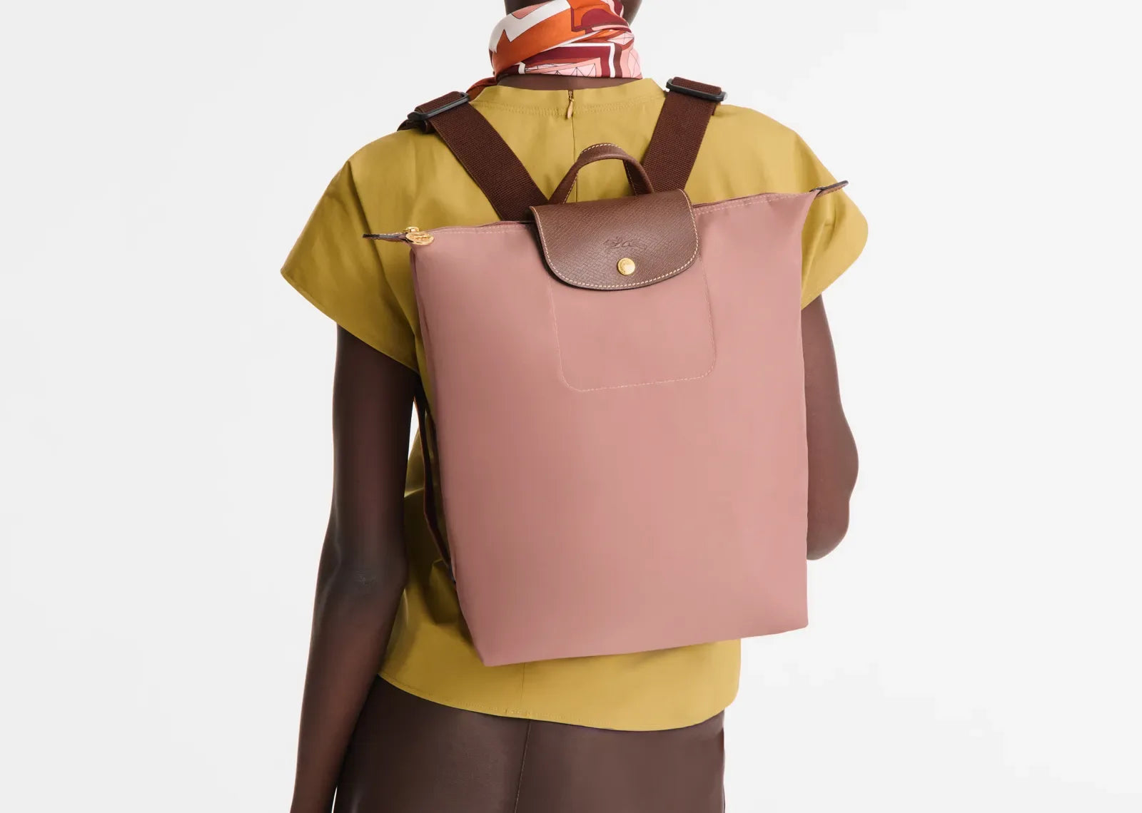 Longchamp Le Pliage Original M Backpack Pink Tea - Mind Türkiye