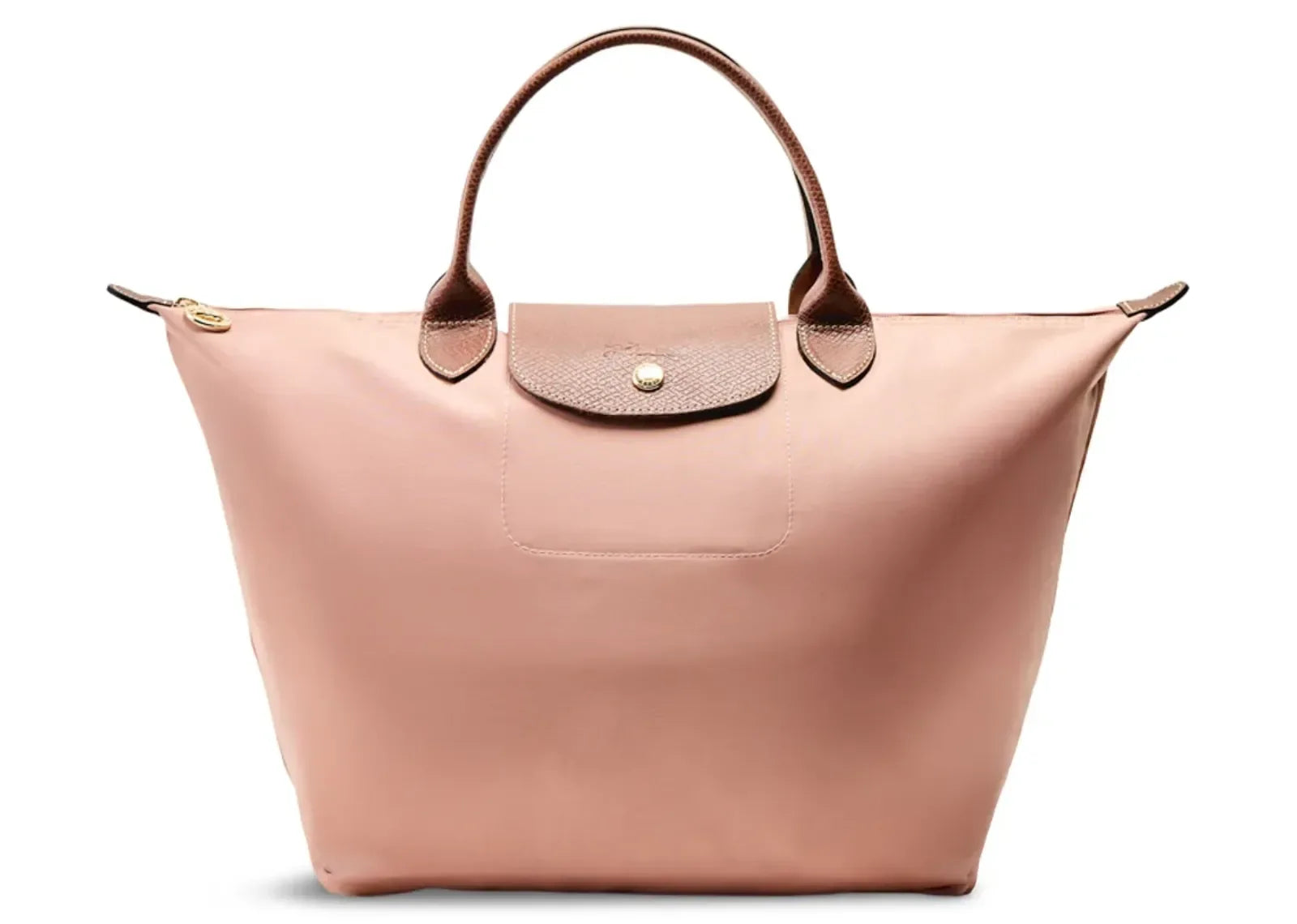 Longchamp Le Pliage Original Medium Handbag Pink Tea