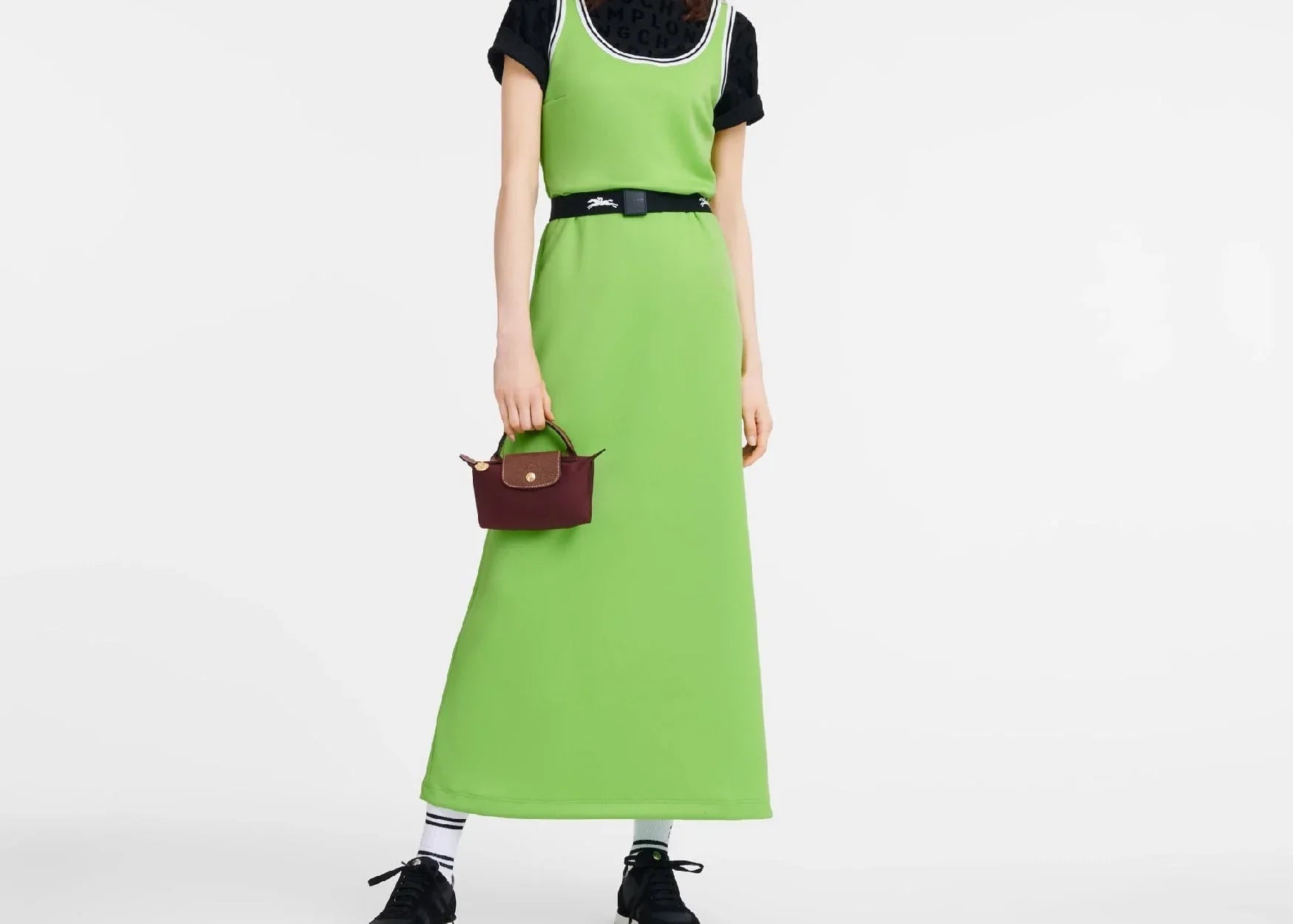 Longchamp Le Pliage Original Pouch With Handle Burgundy - Mind Türkiye