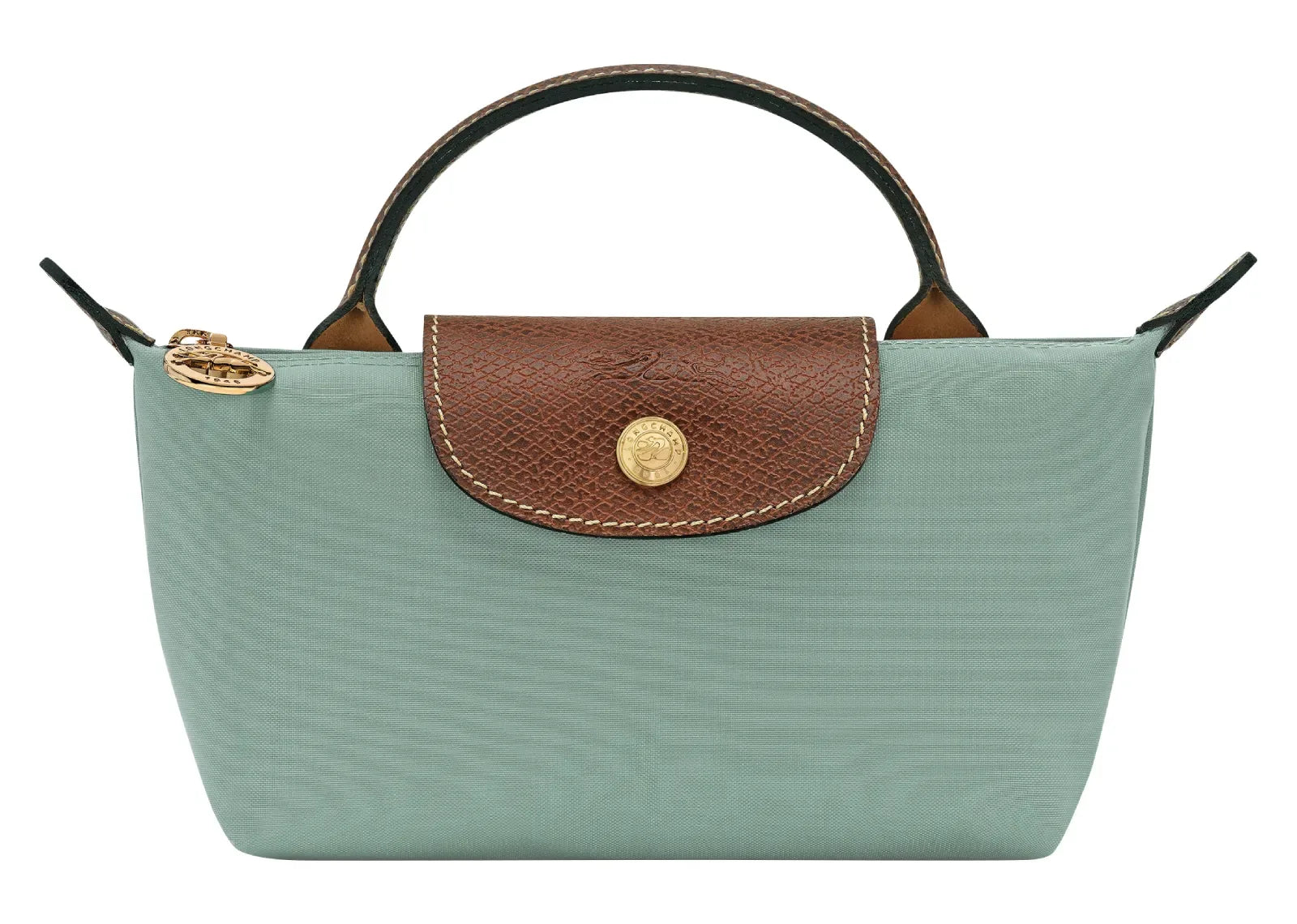 Longchamp Le Pliage Original Pouch With Handle Celadon - Mind Türkiye