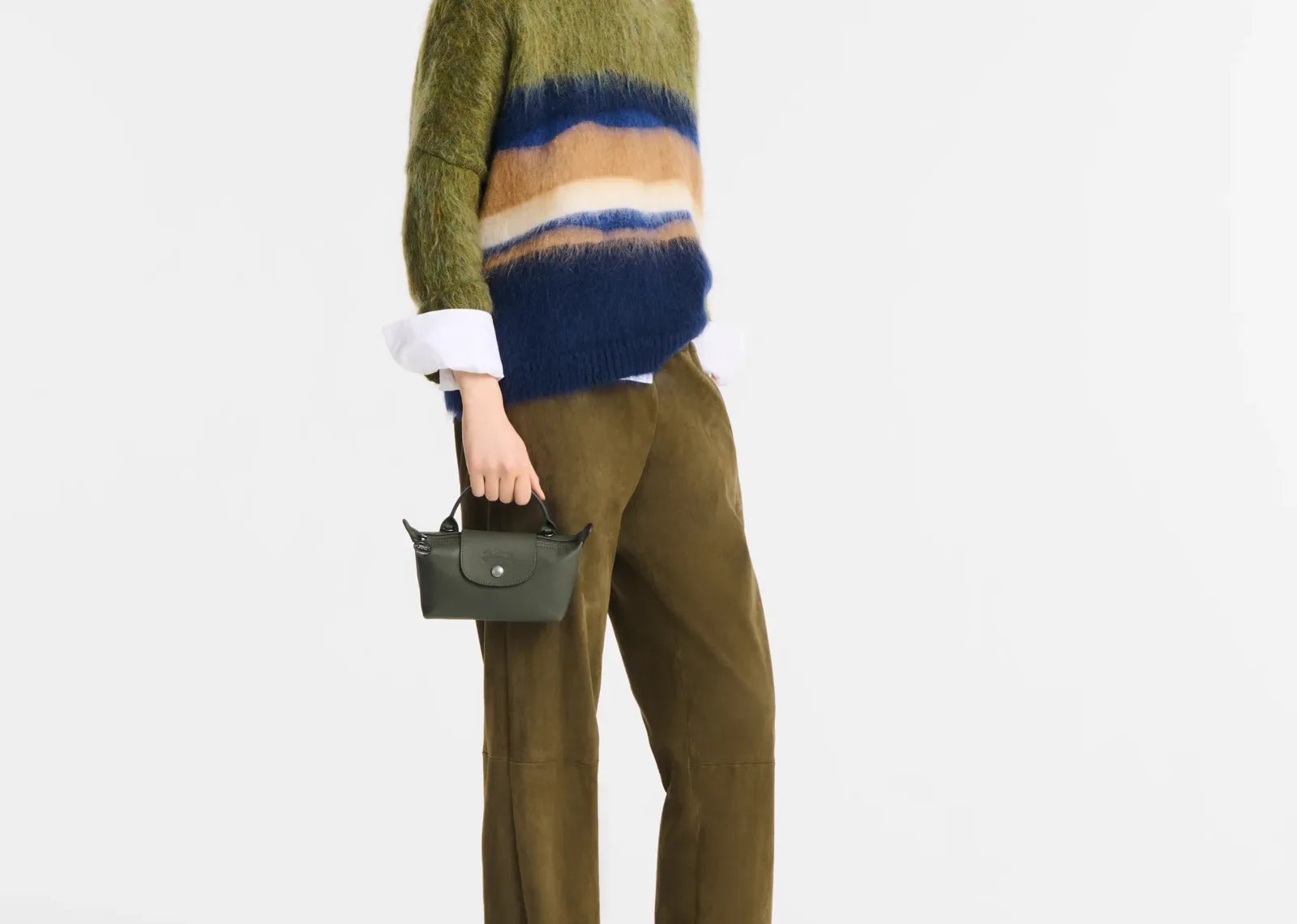 Longchamp Le Pliage Xtra XS Pouch Leather Fir - Mind Türkiye