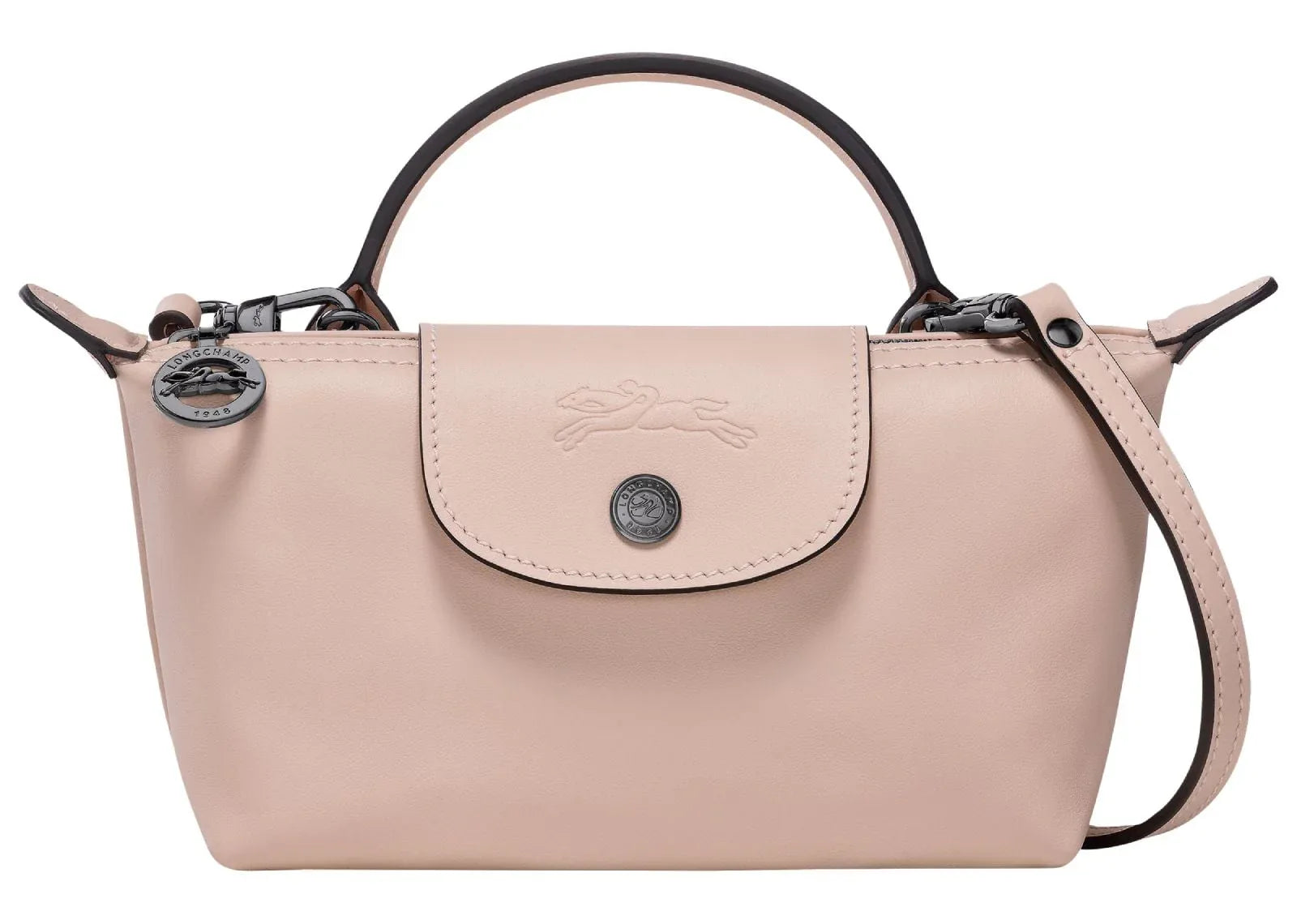 Longchamp Le Pliage Xtra XS Pouch Leather Nude - Mind Türkiye
