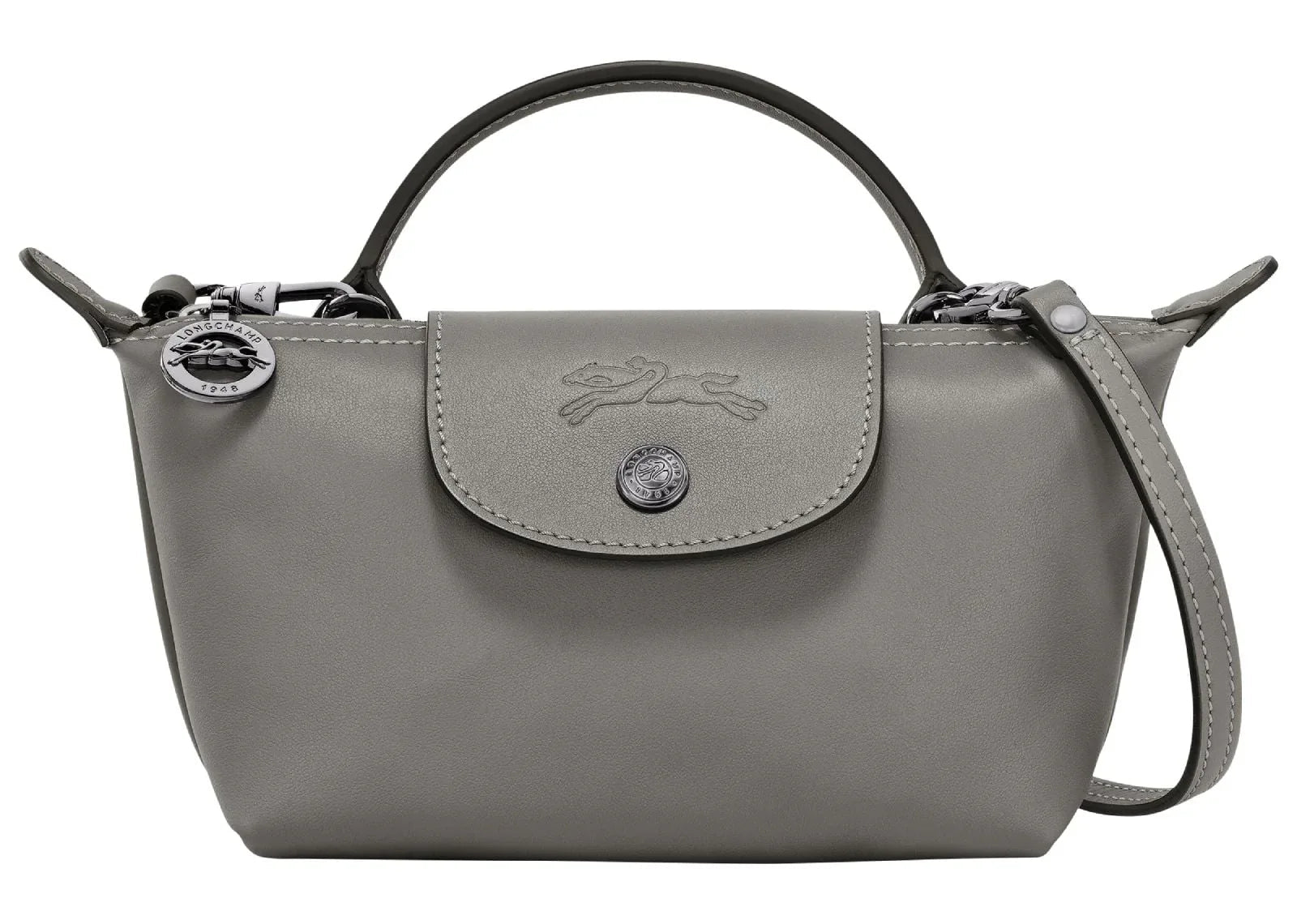 Longchamp Le Pliage Xtra XS Pouch Leather Turtledove - Mind Türkiye
