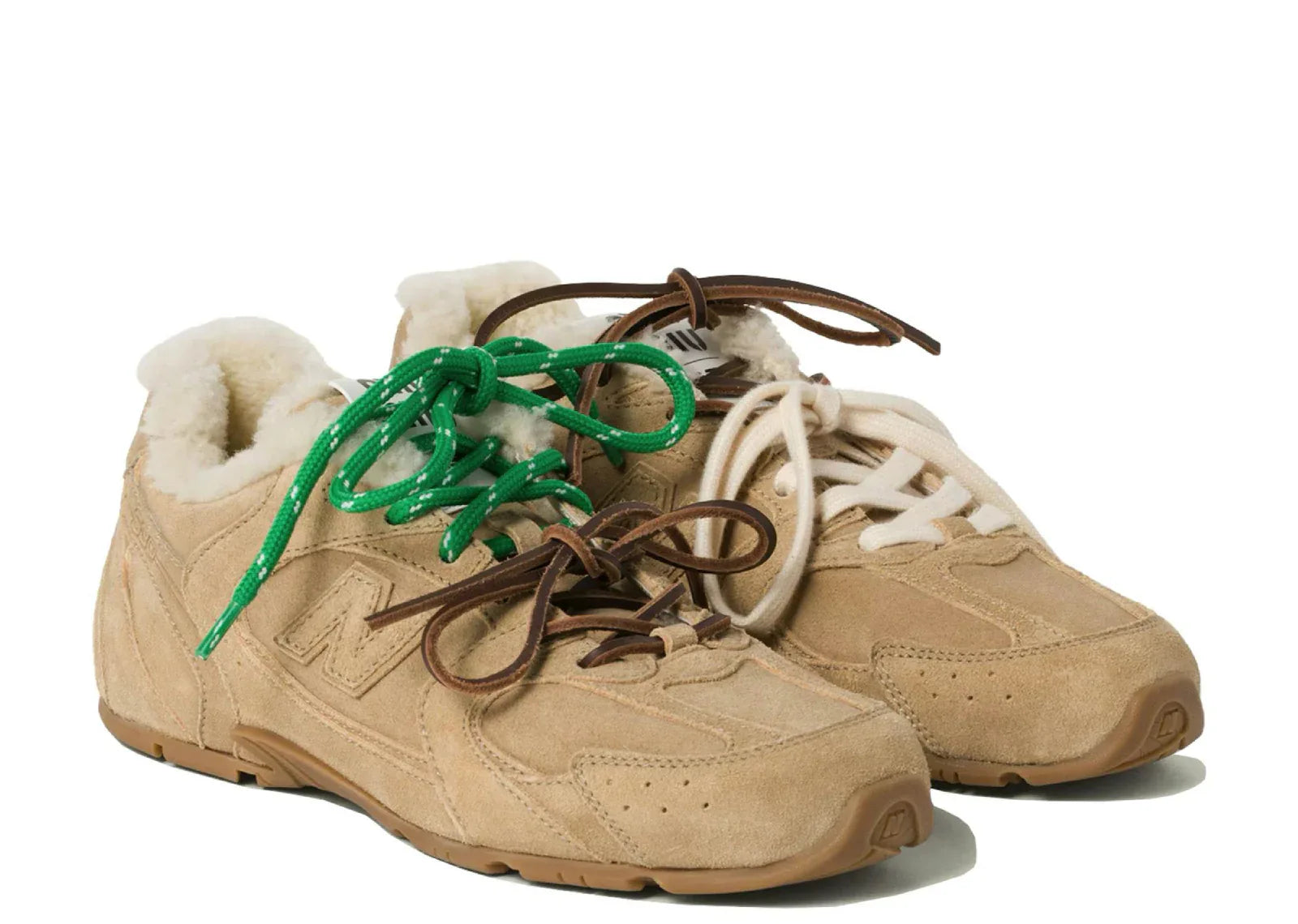 New Balance 530 SL Miu Miu Ecru Shearling - Mind Türkiye