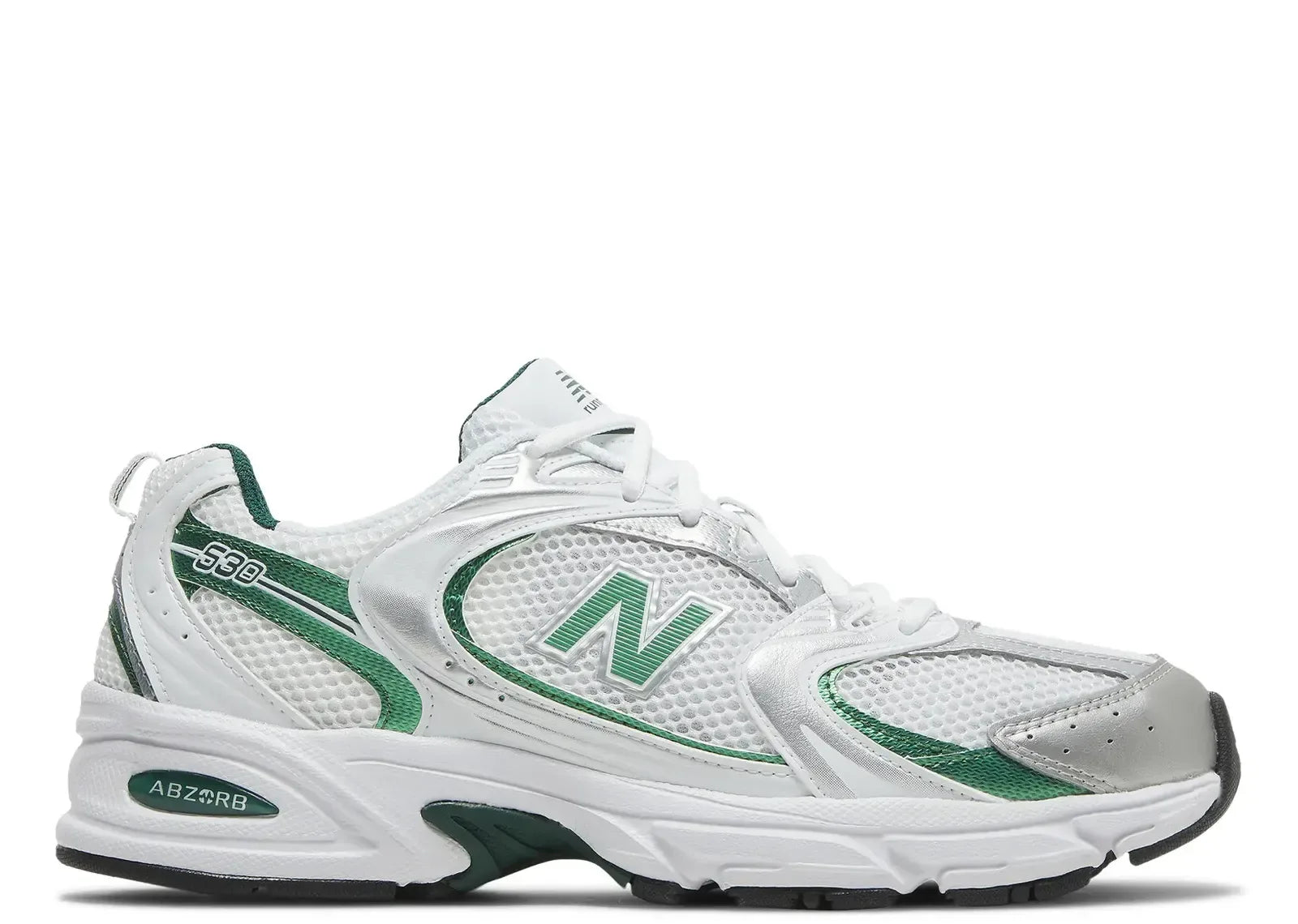 New Balance 530 White Nightwatch Green - Mind Türkiye