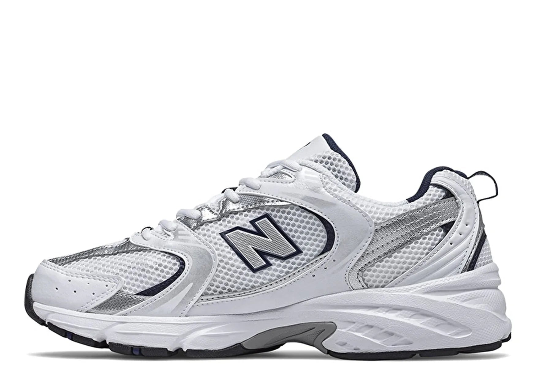 New Balance 530 White Silver Navy - Mind Türkiye