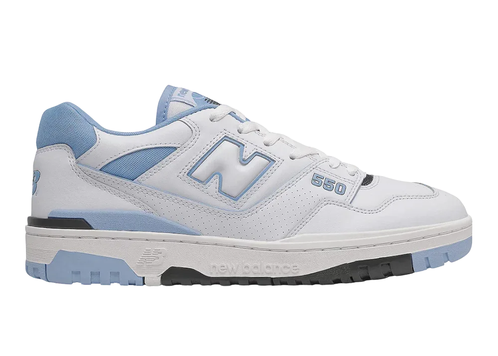 New Balance 550 UNC White University Blue - Mind Türkiye