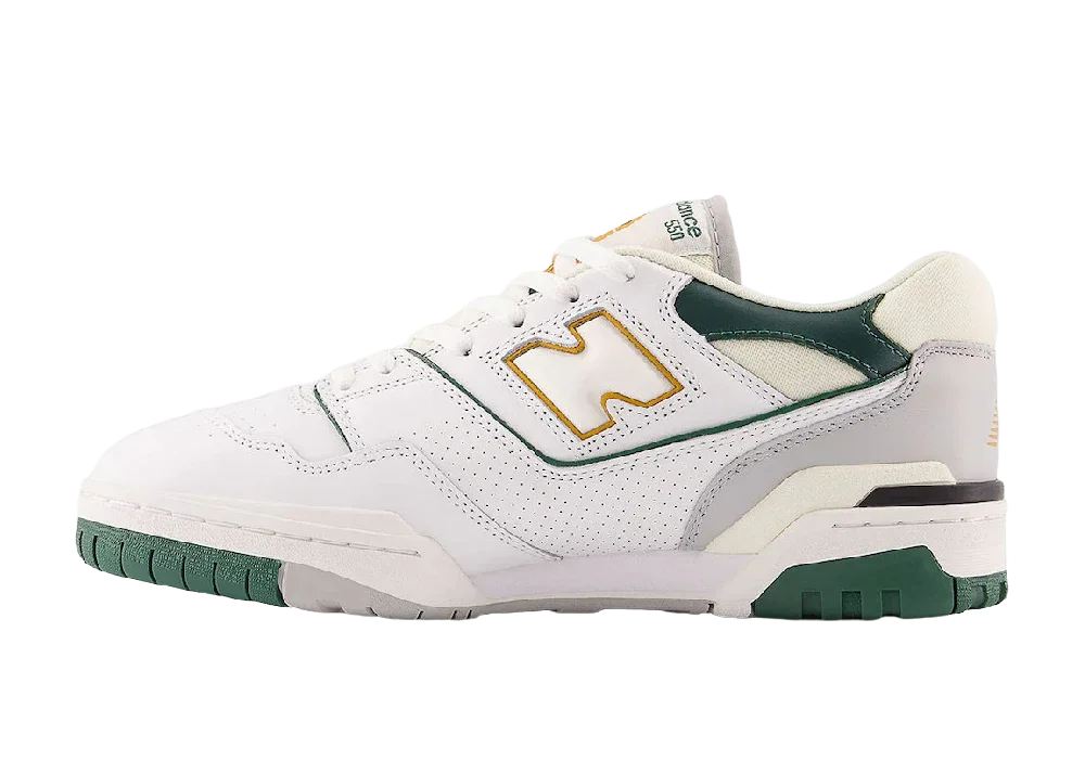 New Balance 550 White Nightwatch Green - Mind Türkiye