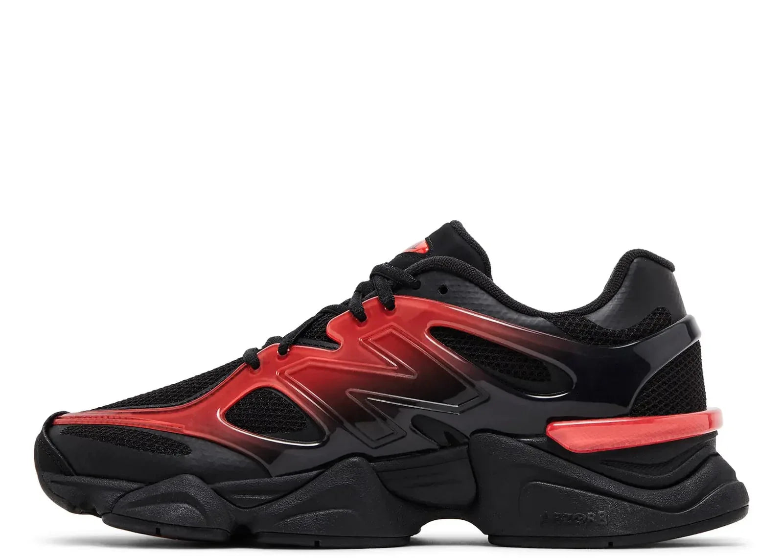 New Balance 9060 Black Red Gradient - Mind Türkiye